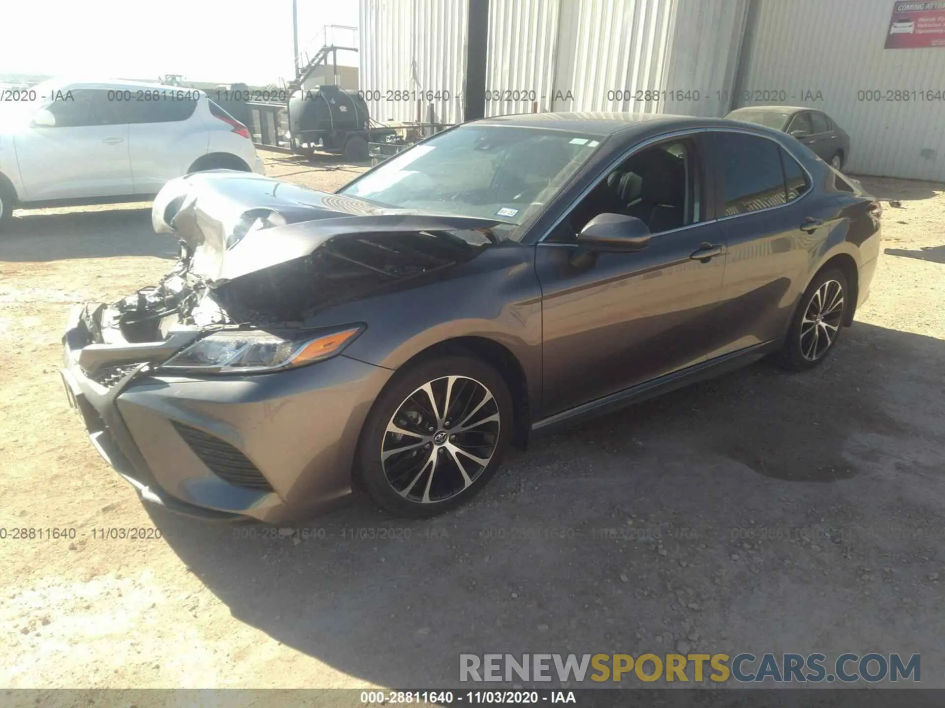 2 Photograph of a damaged car 4T1G11AK0LU919037 TOYOTA CAMRY 2020