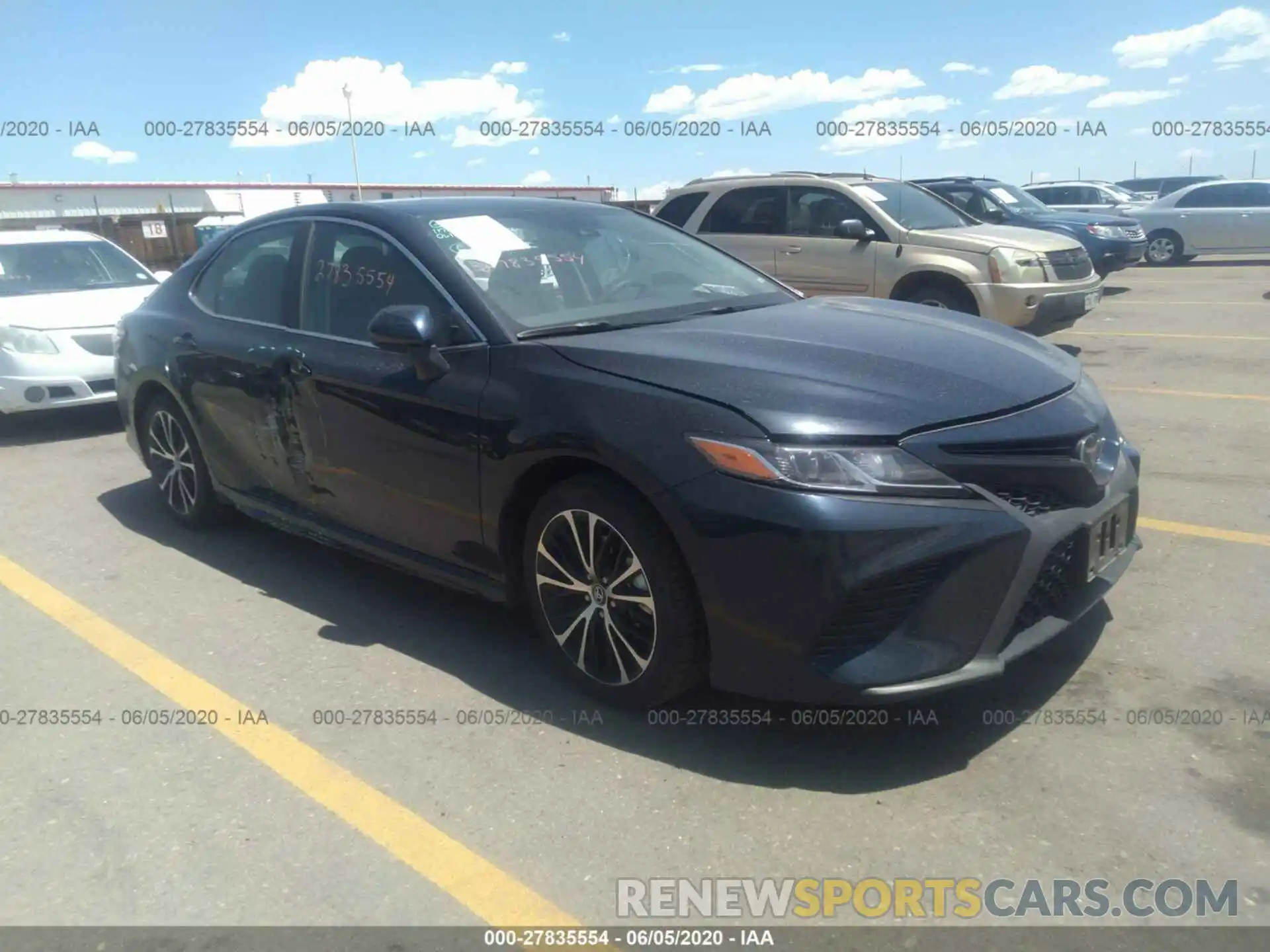 1 Photograph of a damaged car 4T1G11AK0LU927591 TOYOTA CAMRY 2020