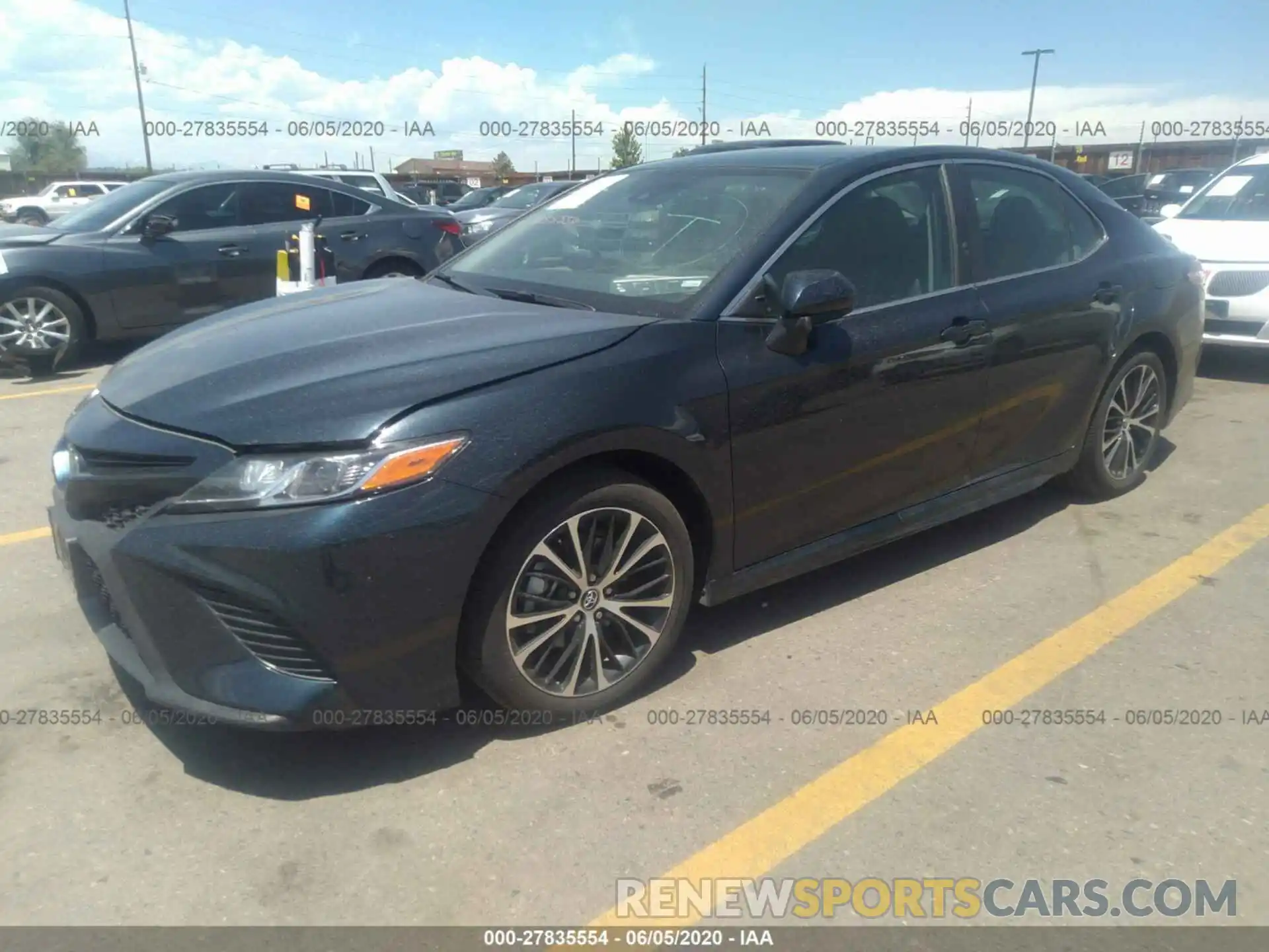 2 Photograph of a damaged car 4T1G11AK0LU927591 TOYOTA CAMRY 2020