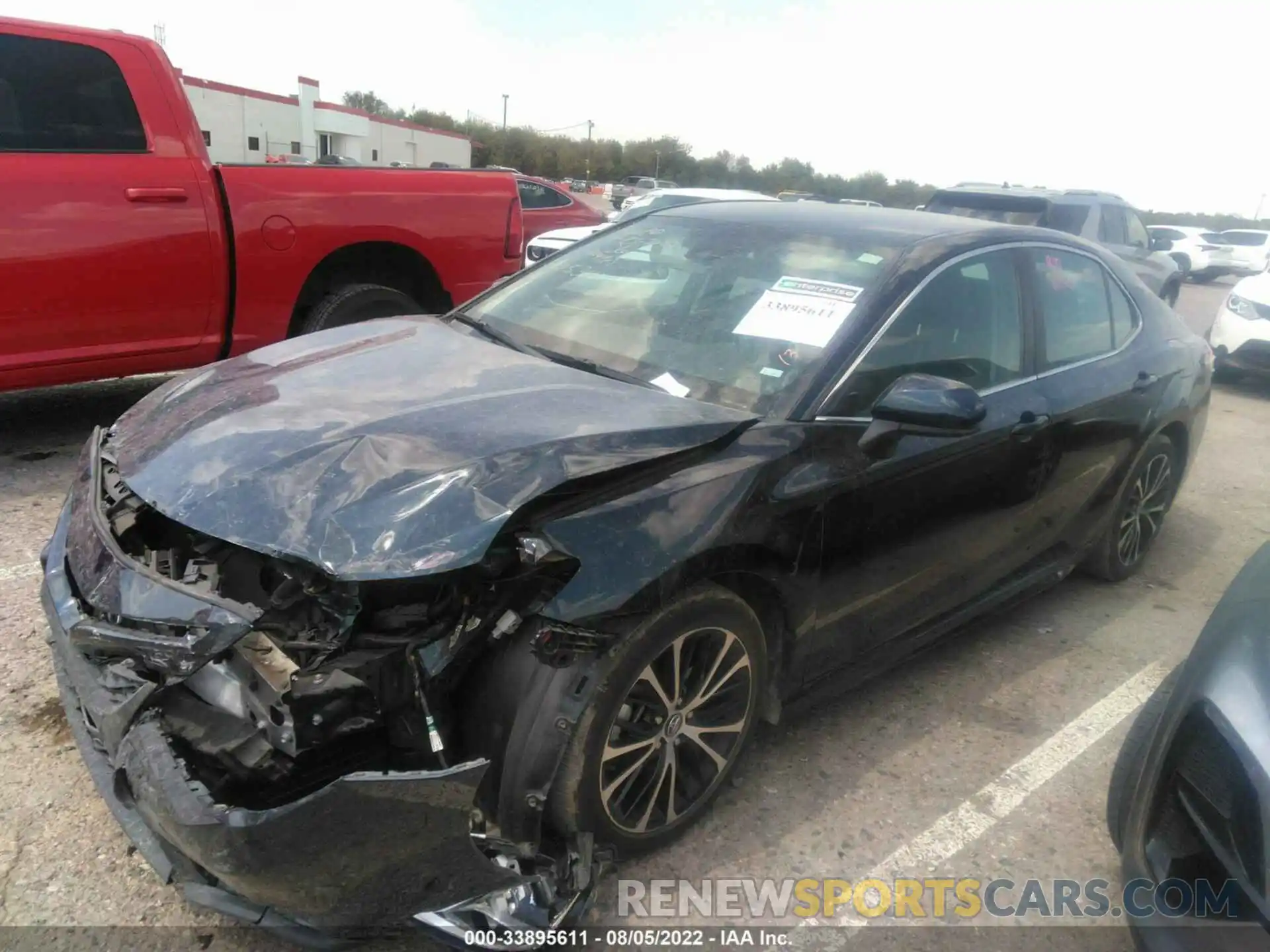 2 Photograph of a damaged car 4T1G11AK0LU929809 TOYOTA CAMRY 2020