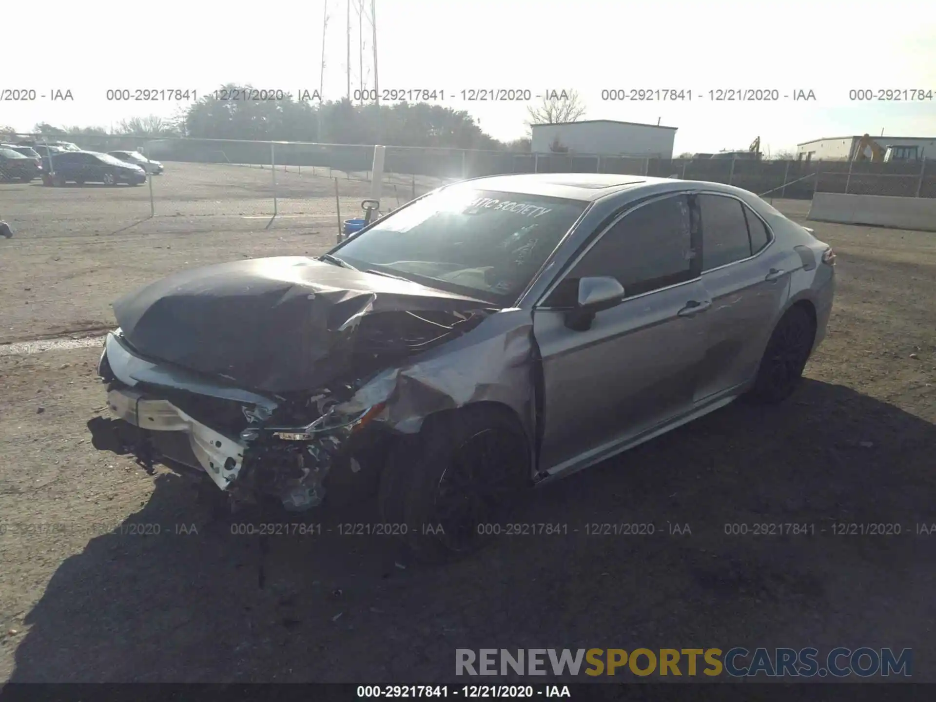 2 Photograph of a damaged car 4T1G11AK0LU938638 TOYOTA CAMRY 2020