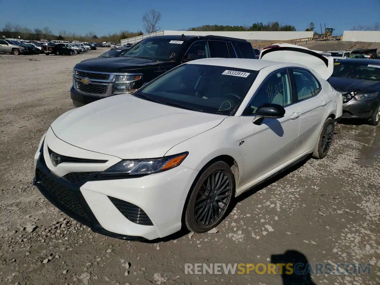 2 Photograph of a damaged car 4T1G11AK0LU963944 TOYOTA CAMRY 2020