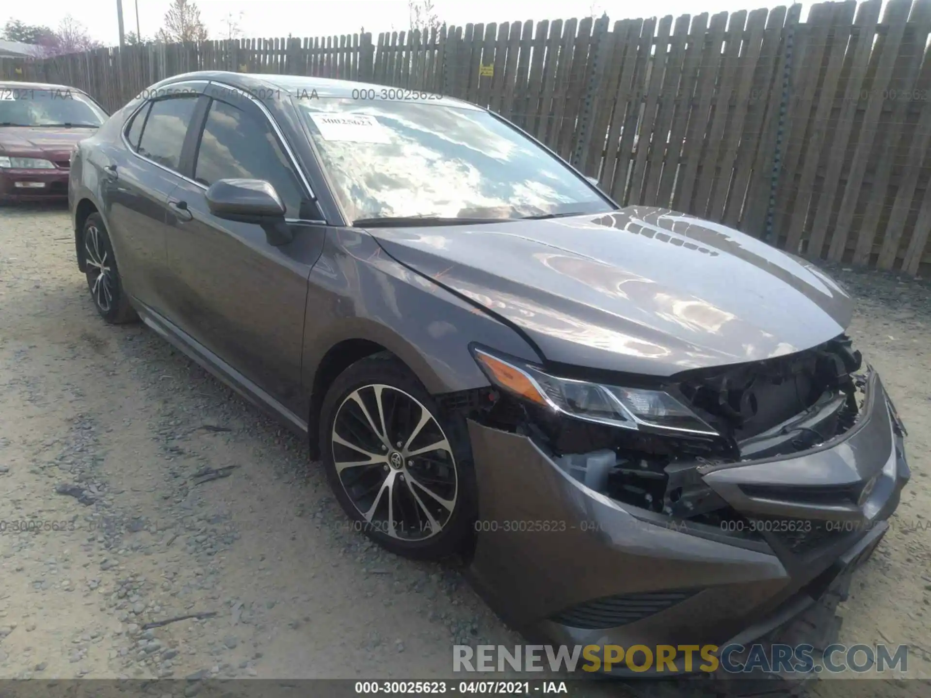 1 Photograph of a damaged car 4T1G11AK0LU965791 TOYOTA CAMRY 2020