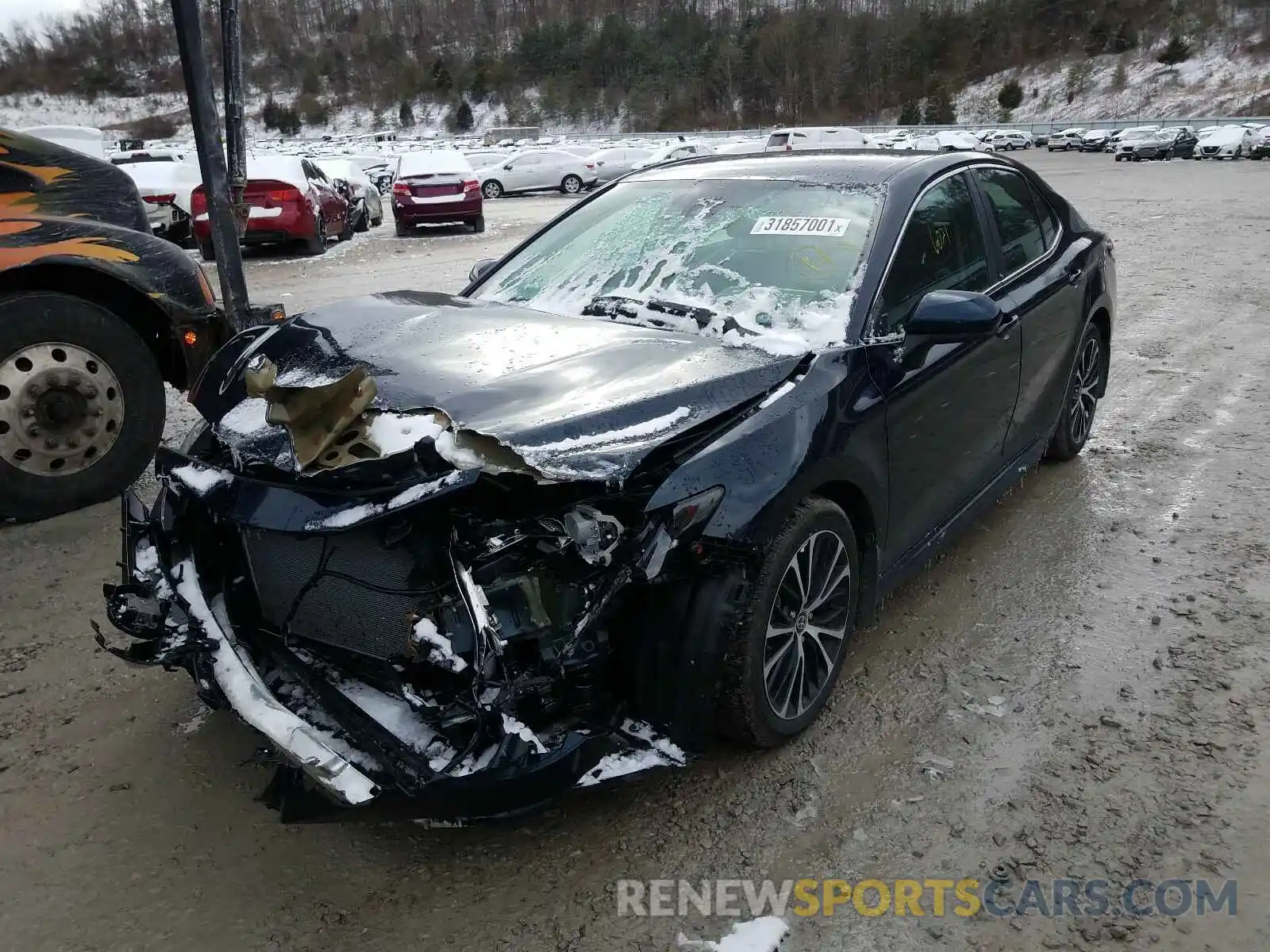 2 Photograph of a damaged car 4T1G11AK0LU969386 TOYOTA CAMRY 2020