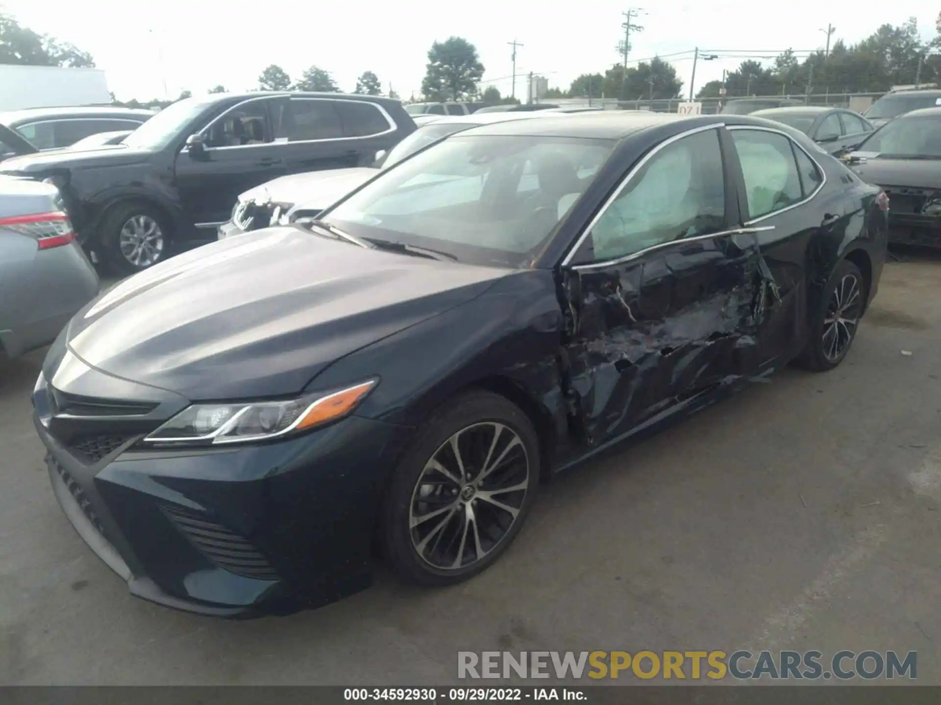 2 Photograph of a damaged car 4T1G11AK0LU996118 TOYOTA CAMRY 2020