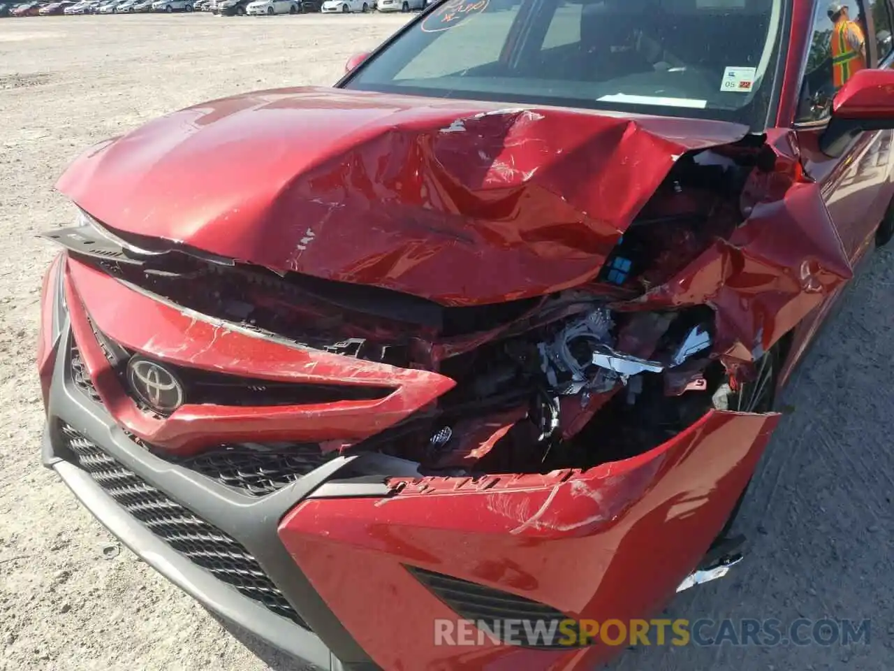 9 Photograph of a damaged car 4T1G11AK1LU317764 TOYOTA CAMRY 2020