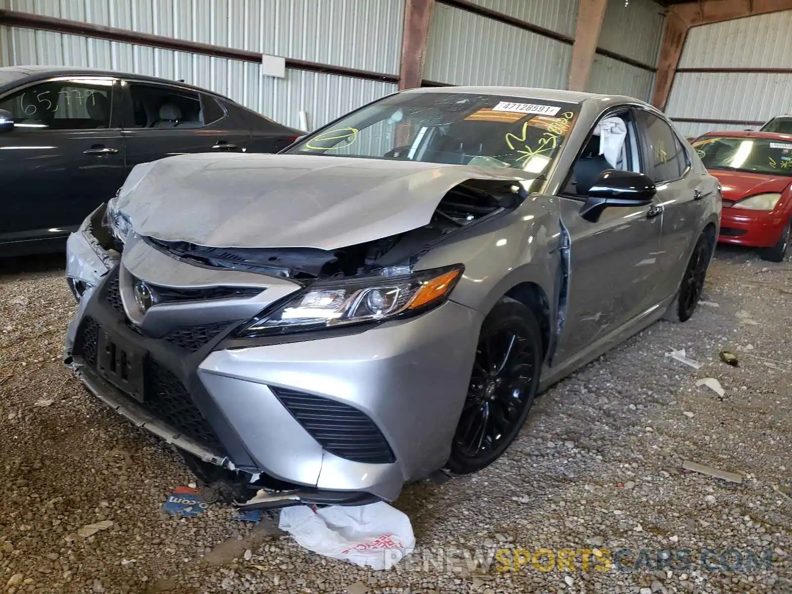 2 Photograph of a damaged car 4T1G11AK1LU318820 TOYOTA CAMRY 2020