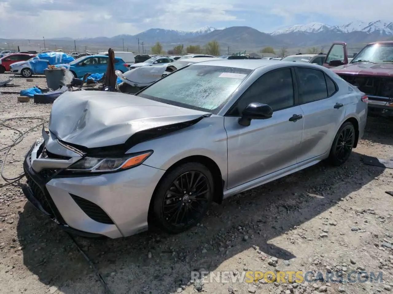 1 Photograph of a damaged car 4T1G11AK1LU326965 TOYOTA CAMRY 2020
