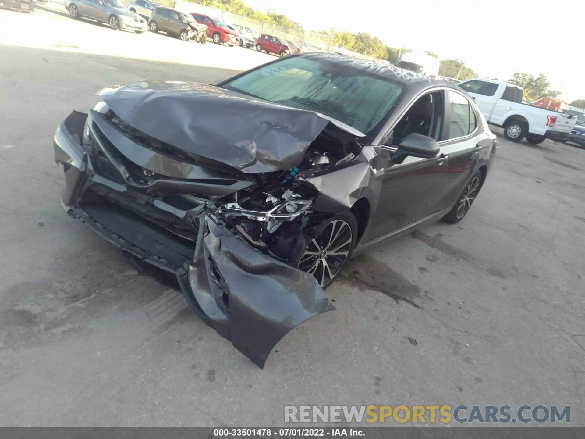 2 Photograph of a damaged car 4T1G11AK1LU328490 TOYOTA CAMRY 2020