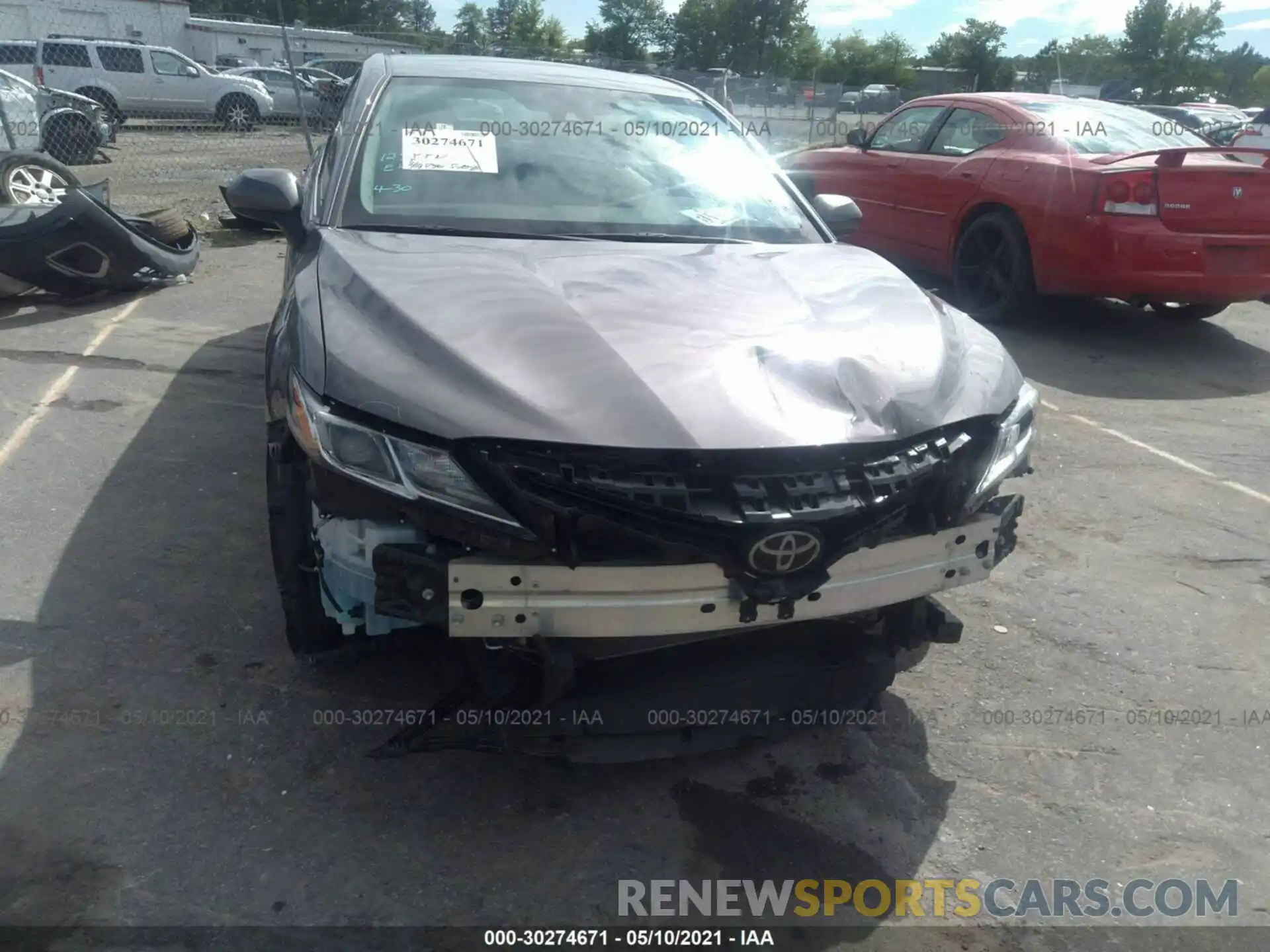 6 Photograph of a damaged car 4T1G11AK1LU329414 TOYOTA CAMRY 2020