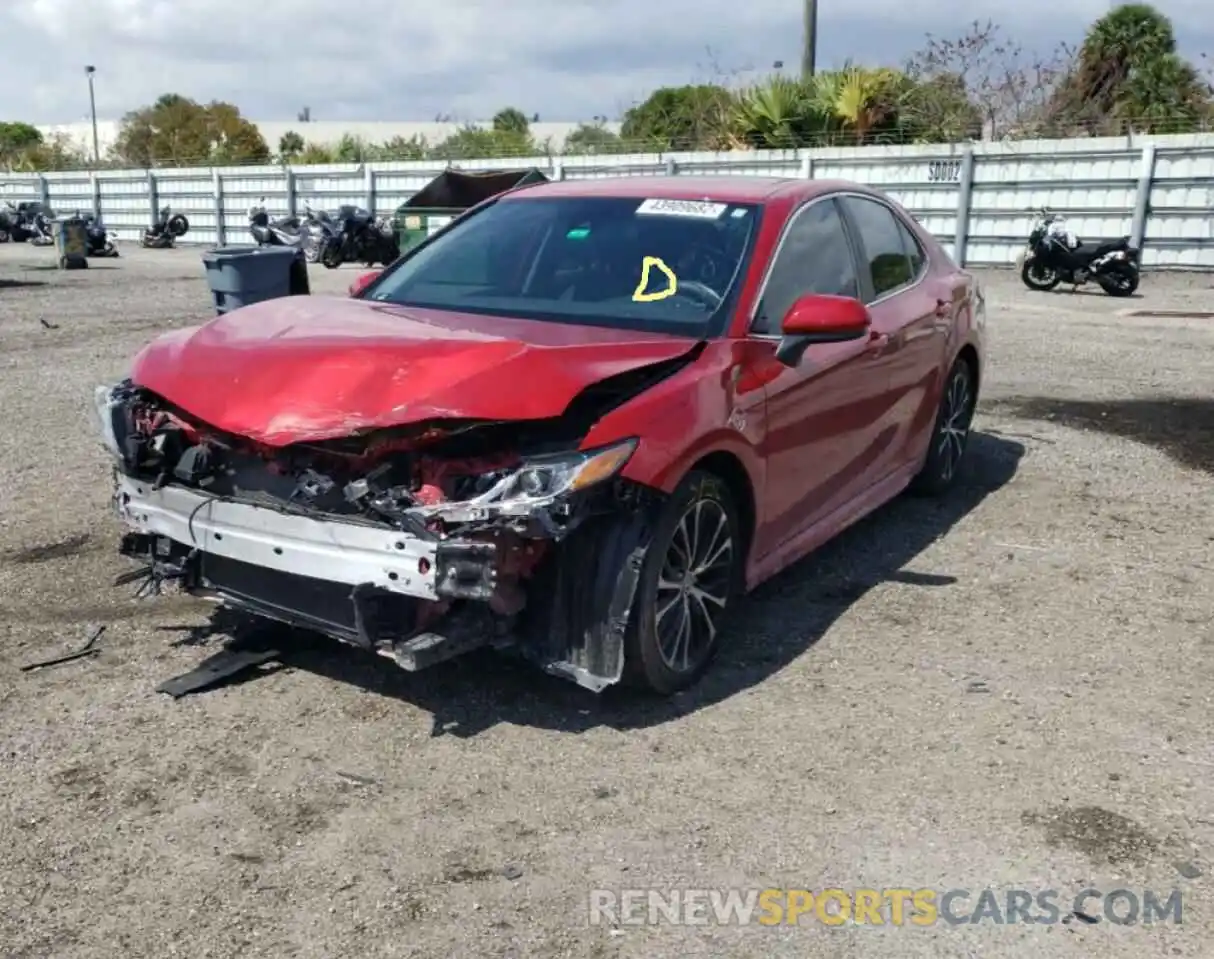 2 Photograph of a damaged car 4T1G11AK1LU331521 TOYOTA CAMRY 2020