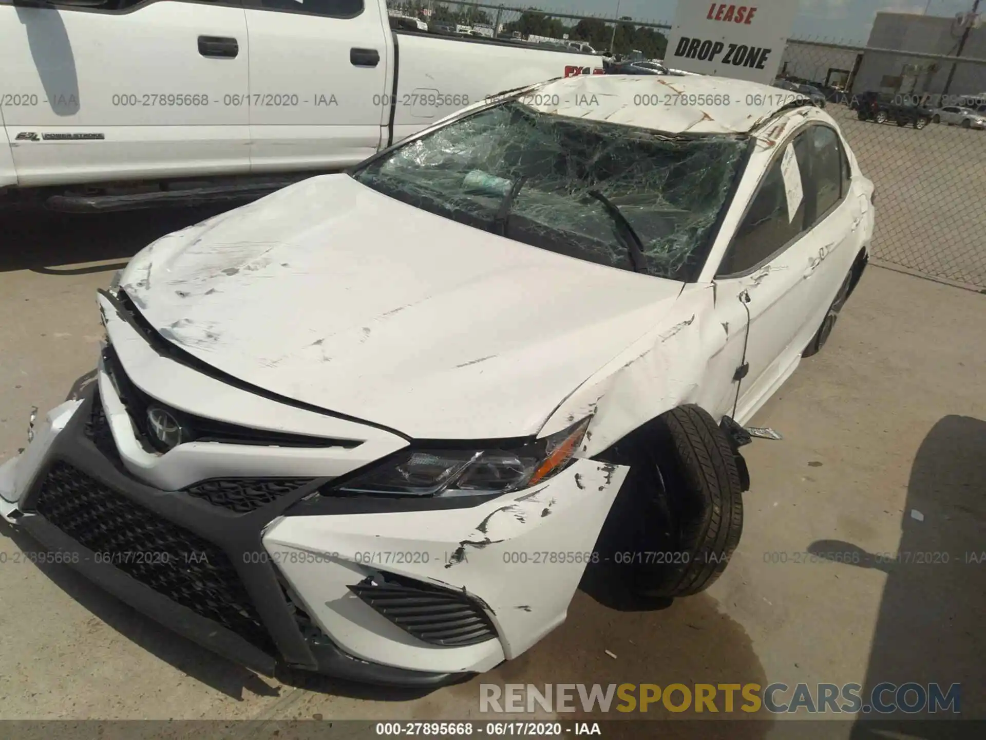 2 Photograph of a damaged car 4T1G11AK1LU332264 TOYOTA CAMRY 2020