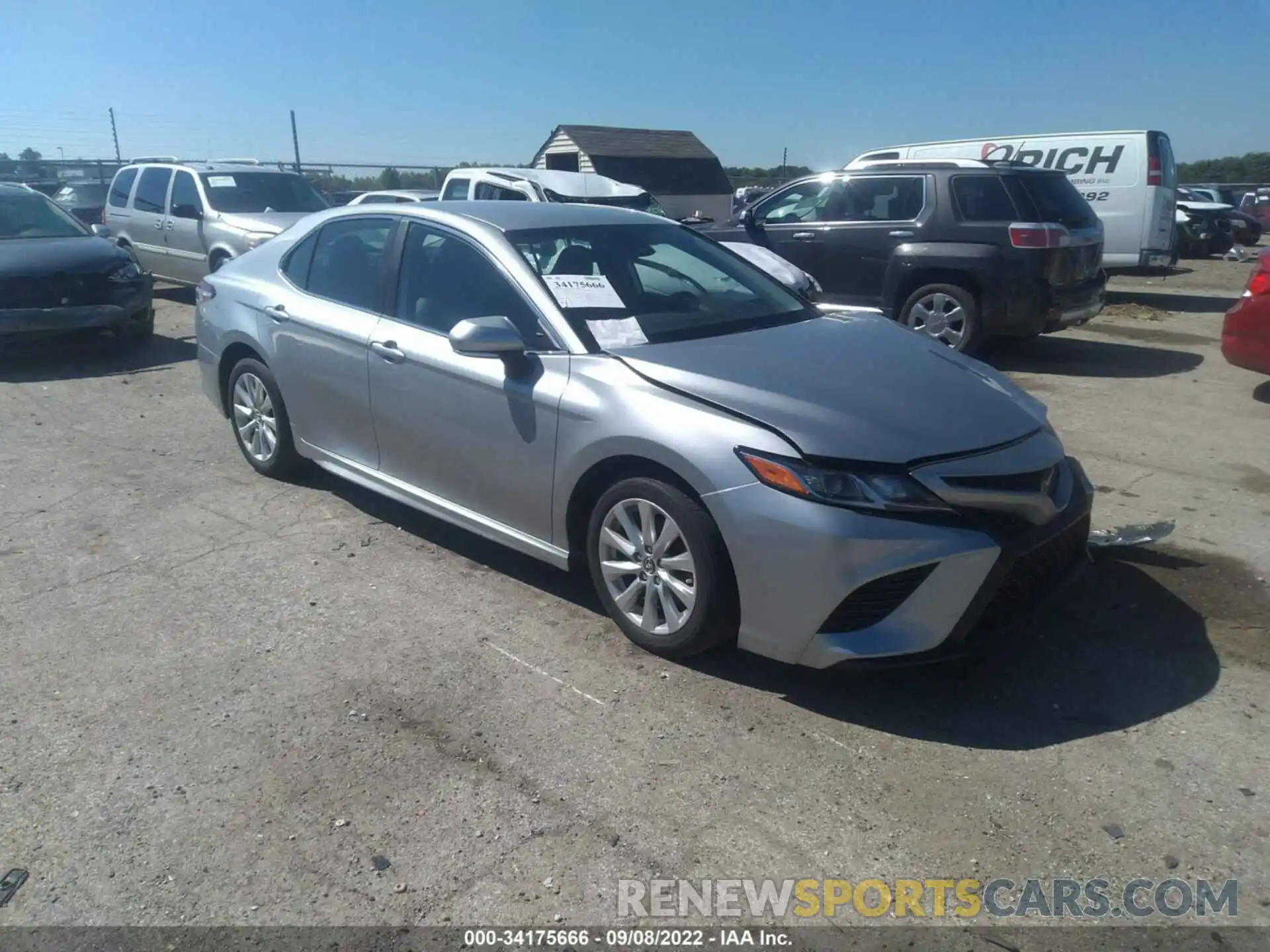 1 Photograph of a damaged car 4T1G11AK1LU337383 TOYOTA CAMRY 2020