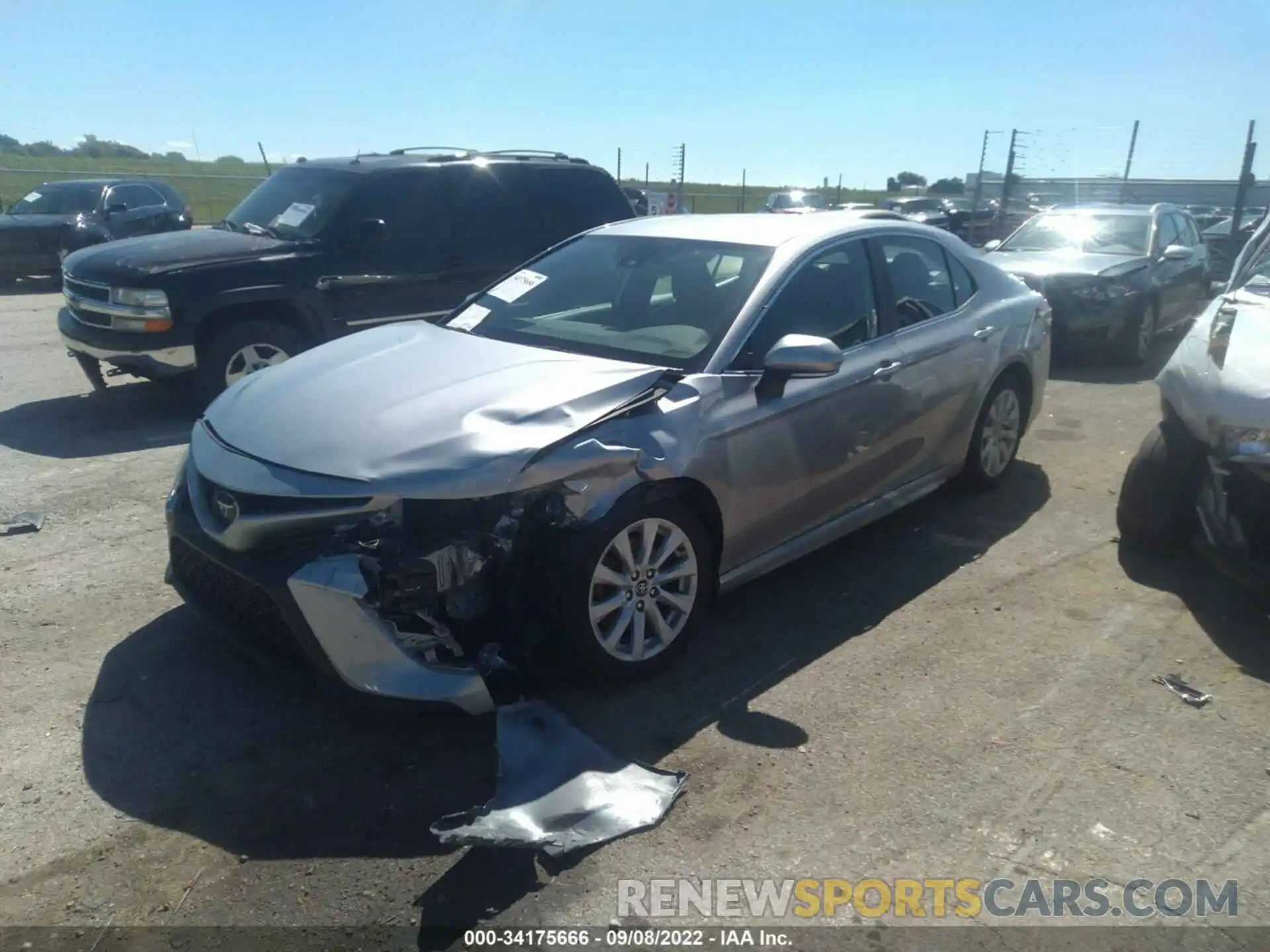 2 Photograph of a damaged car 4T1G11AK1LU337383 TOYOTA CAMRY 2020