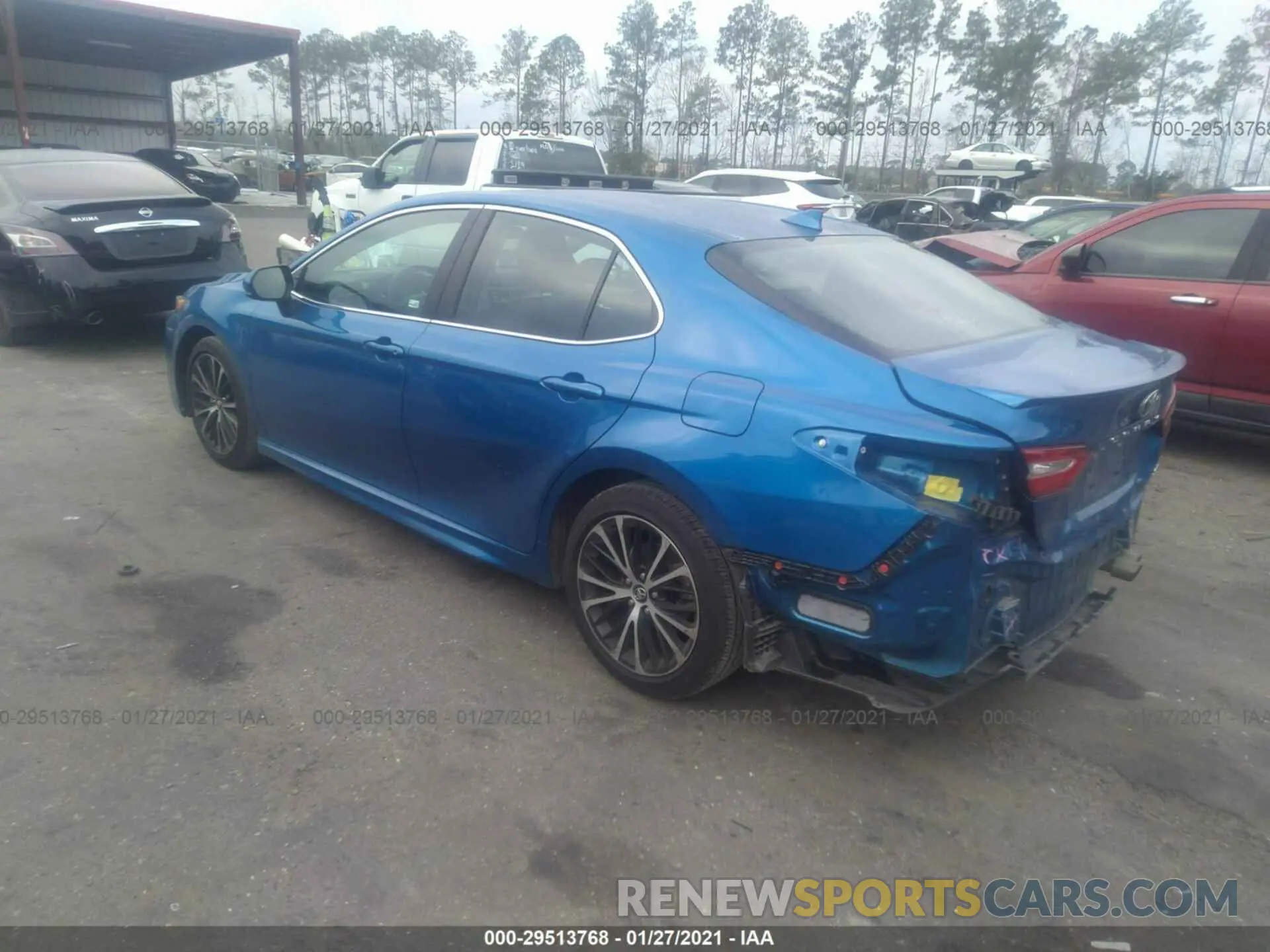 3 Photograph of a damaged car 4T1G11AK1LU338288 TOYOTA CAMRY 2020
