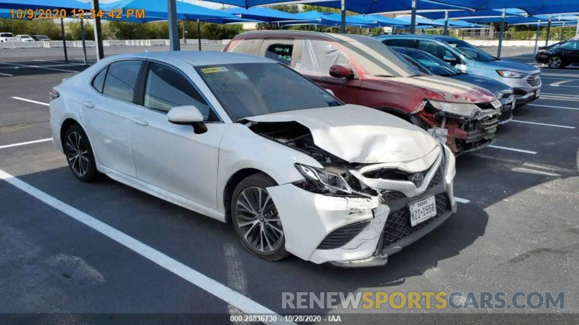 14 Photograph of a damaged car 4T1G11AK1LU344351 TOYOTA CAMRY 2020