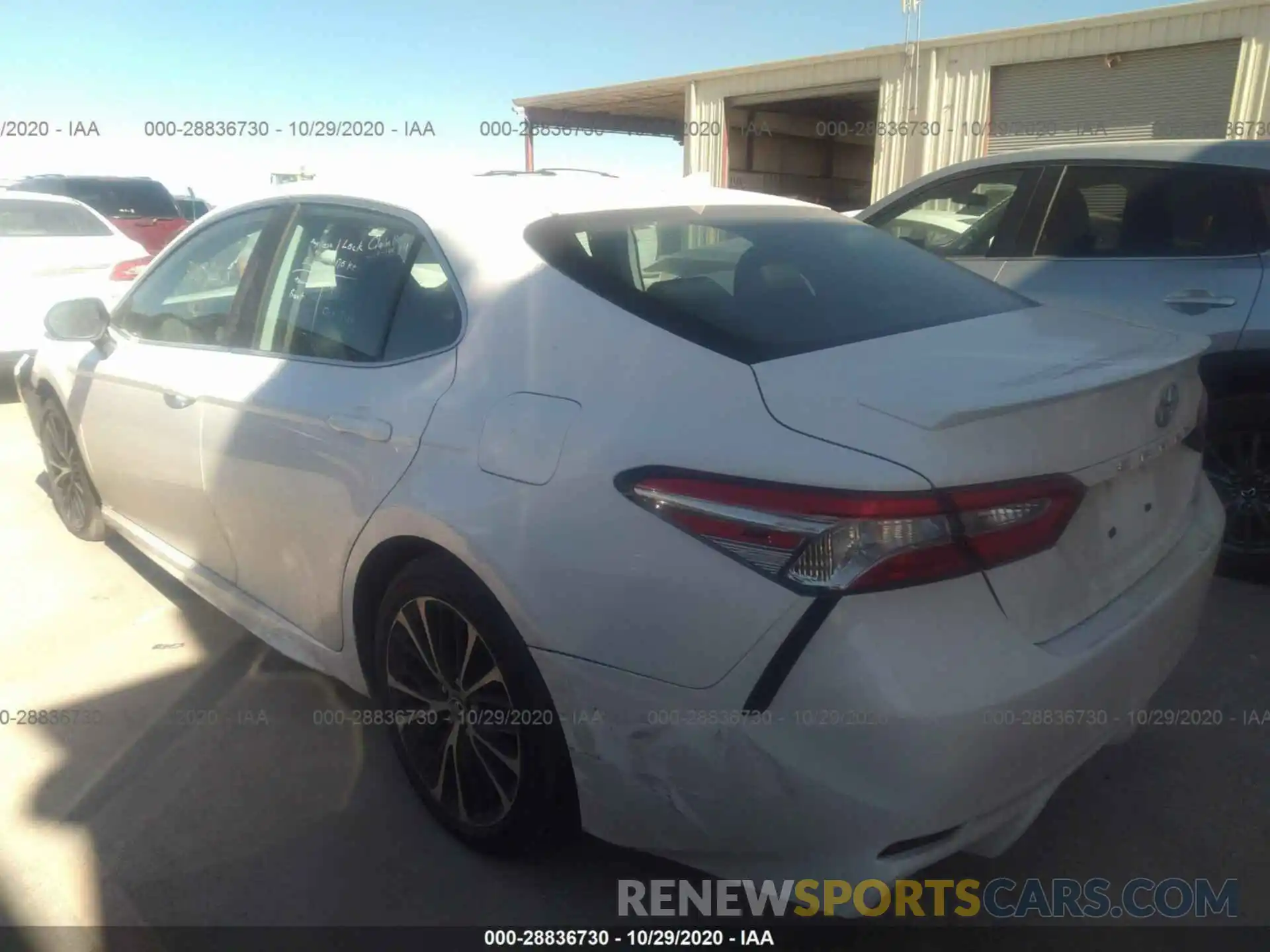 3 Photograph of a damaged car 4T1G11AK1LU344351 TOYOTA CAMRY 2020