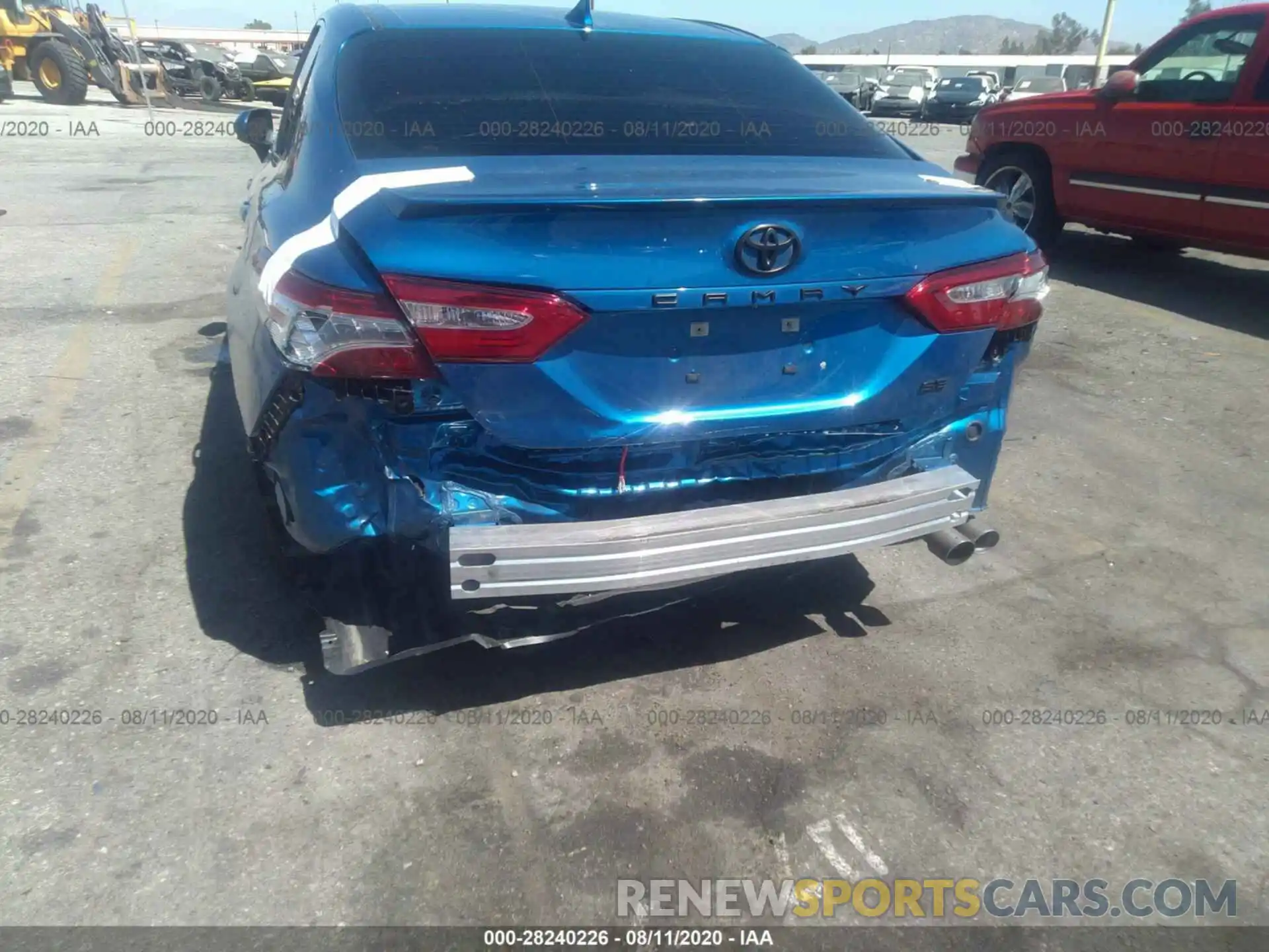 6 Photograph of a damaged car 4T1G11AK1LU346861 TOYOTA CAMRY 2020