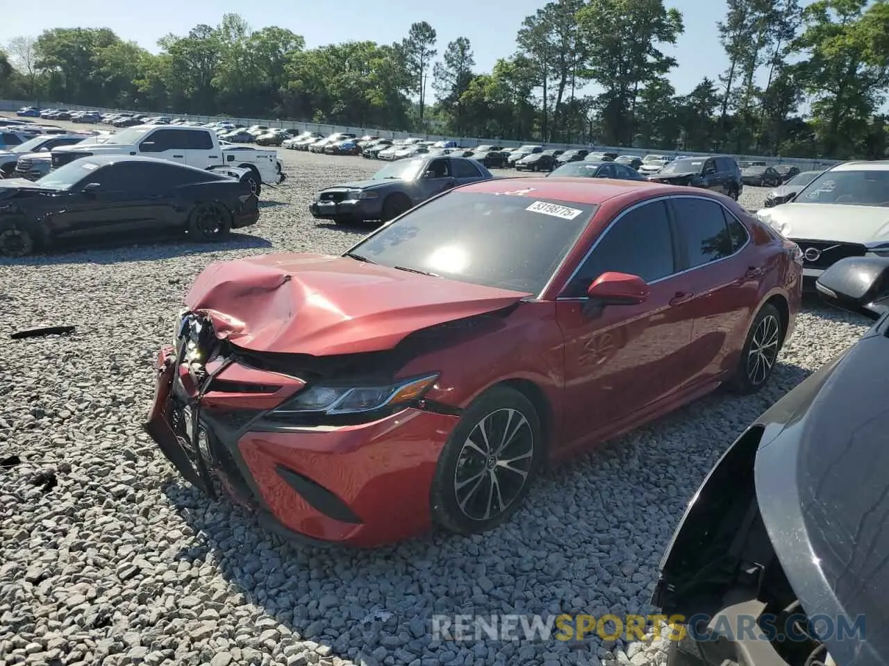 1 Photograph of a damaged car 4T1G11AK1LU349100 TOYOTA CAMRY 2020