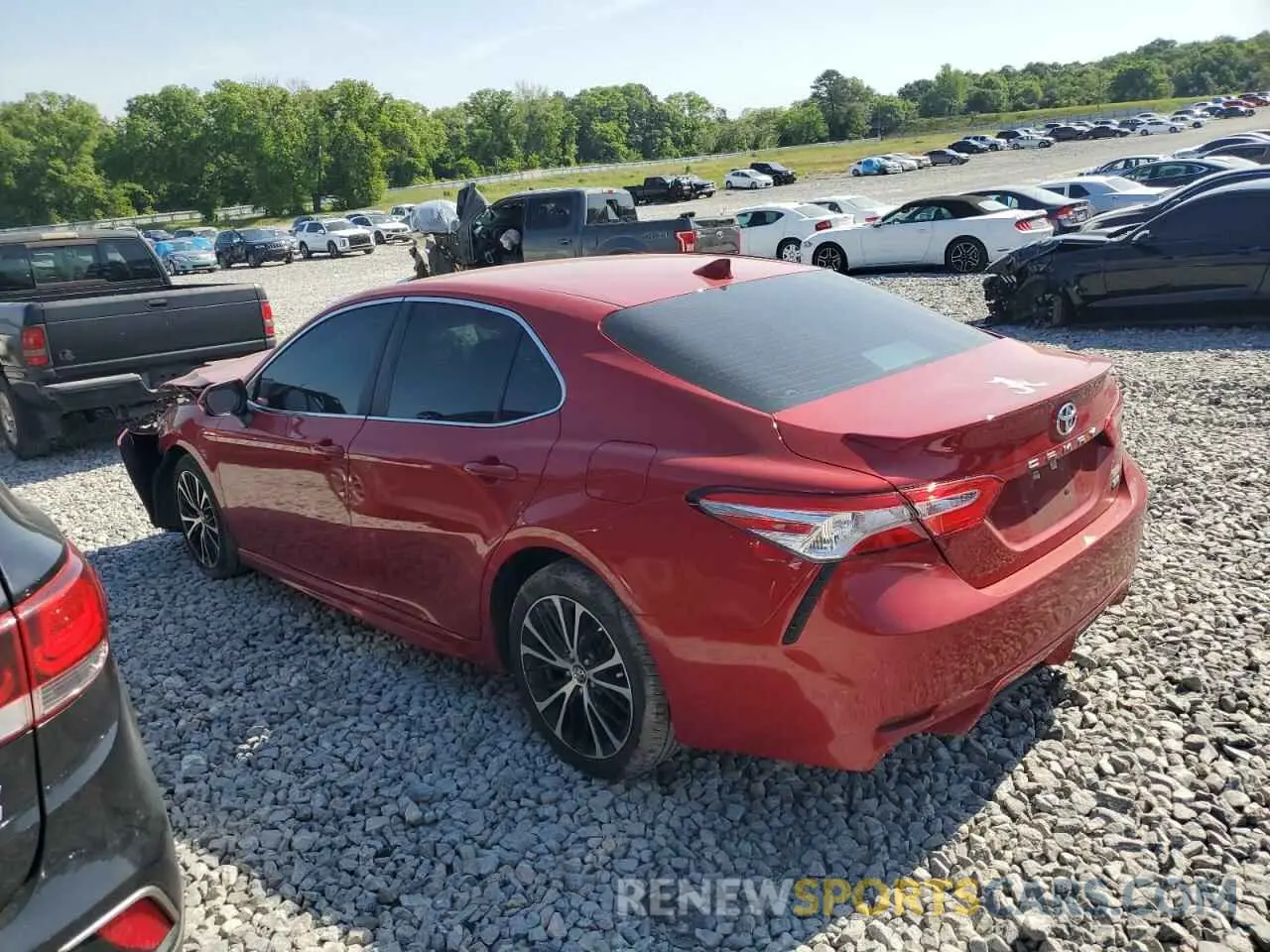 2 Photograph of a damaged car 4T1G11AK1LU349100 TOYOTA CAMRY 2020