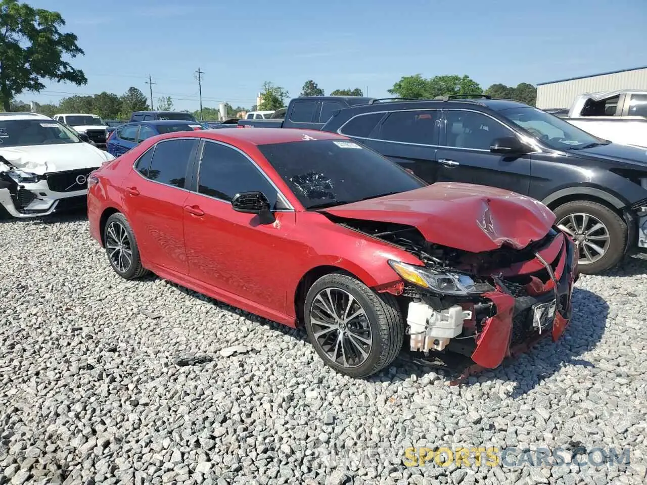 4 Photograph of a damaged car 4T1G11AK1LU349100 TOYOTA CAMRY 2020