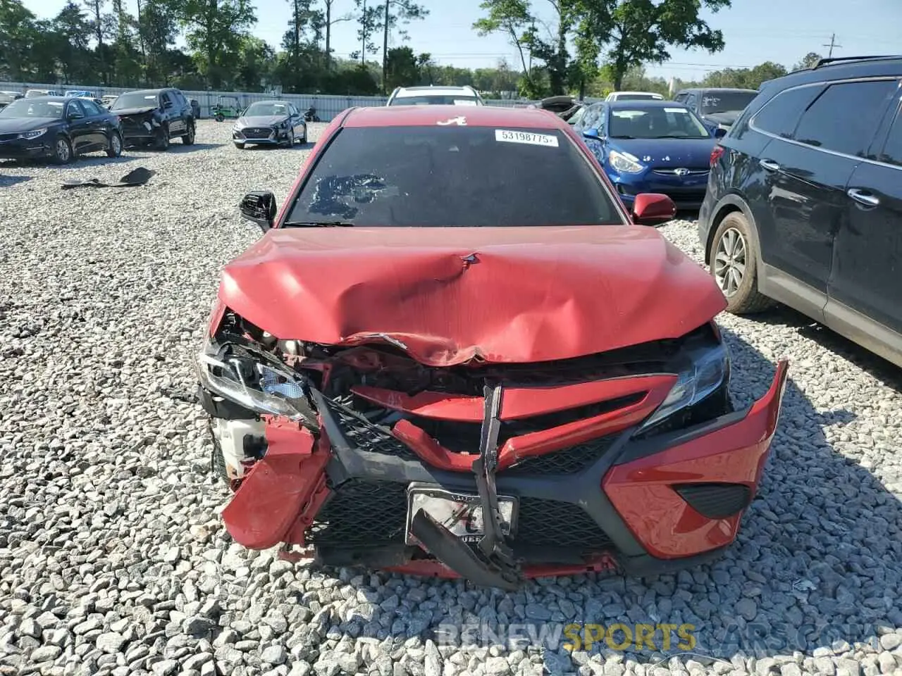 5 Photograph of a damaged car 4T1G11AK1LU349100 TOYOTA CAMRY 2020