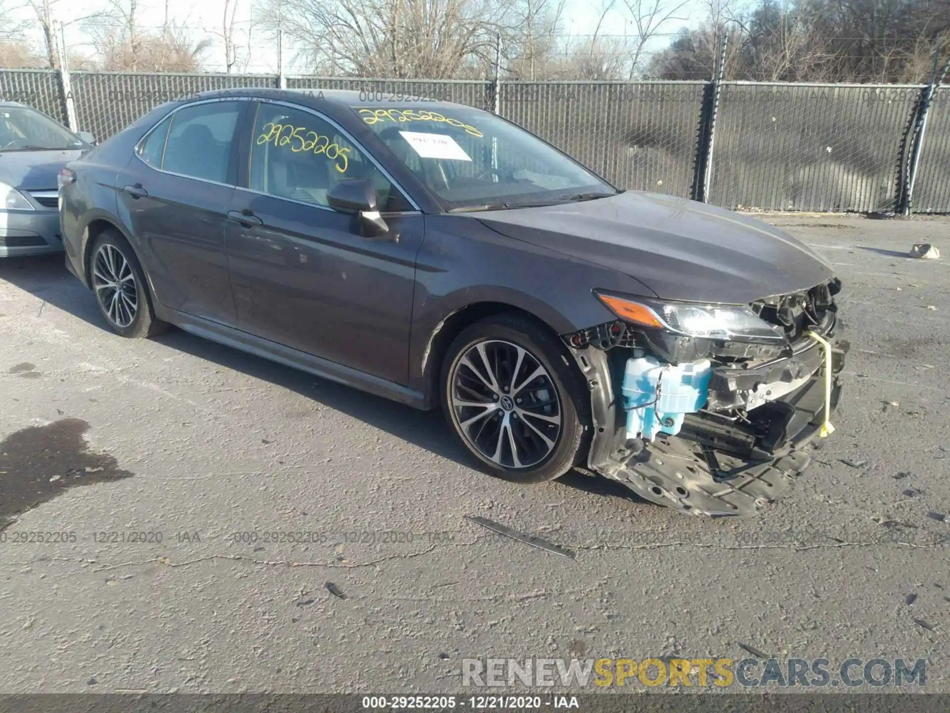 1 Photograph of a damaged car 4T1G11AK1LU350473 TOYOTA CAMRY 2020