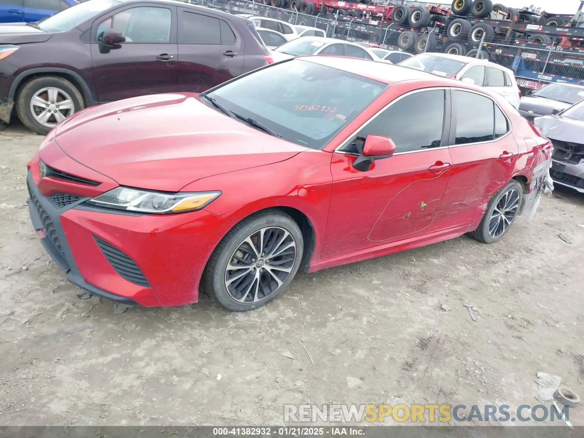 2 Photograph of a damaged car 4T1G11AK1LU352661 TOYOTA CAMRY 2020