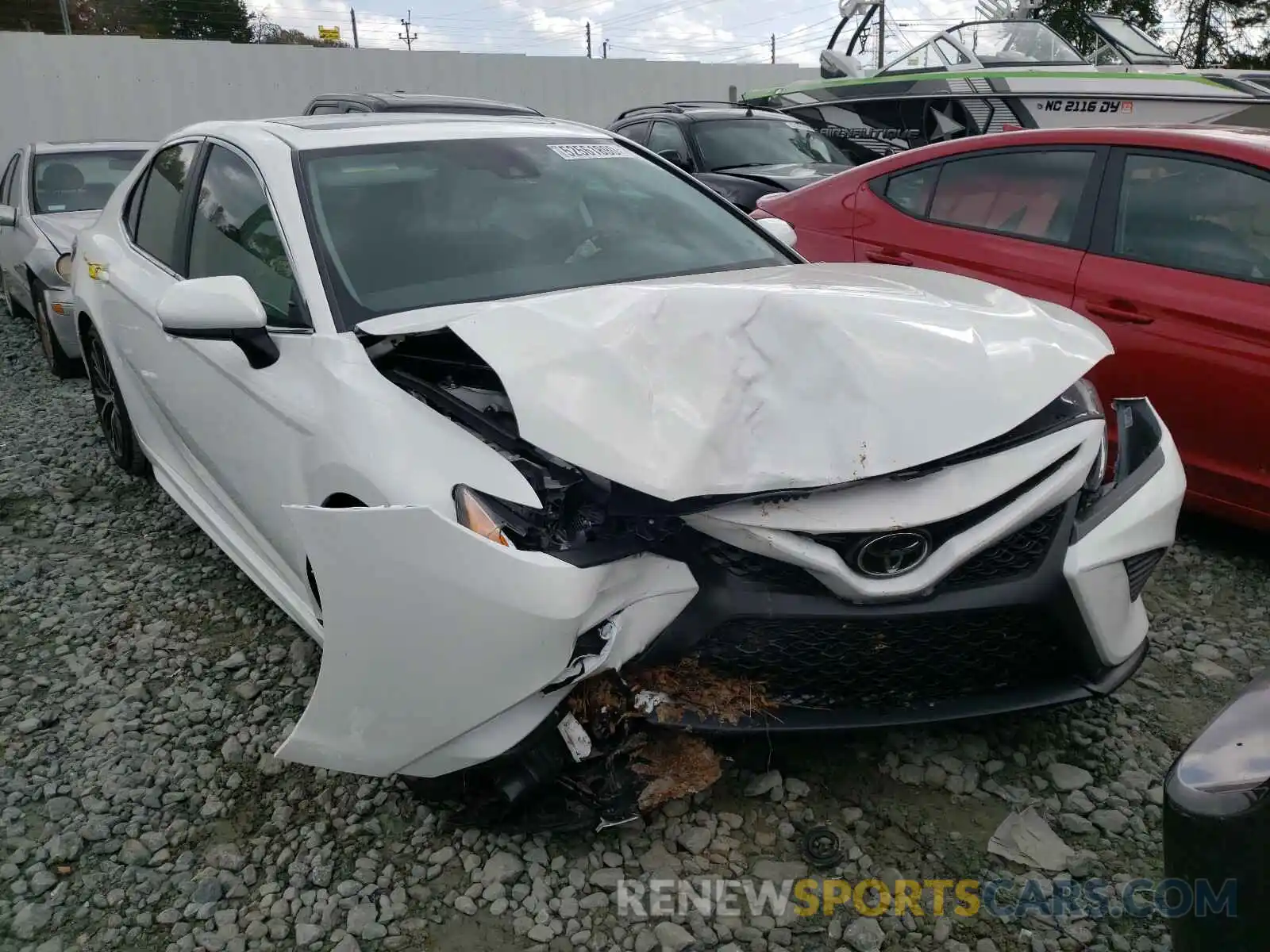 9 Photograph of a damaged car 4T1G11AK1LU356337 TOYOTA CAMRY 2020