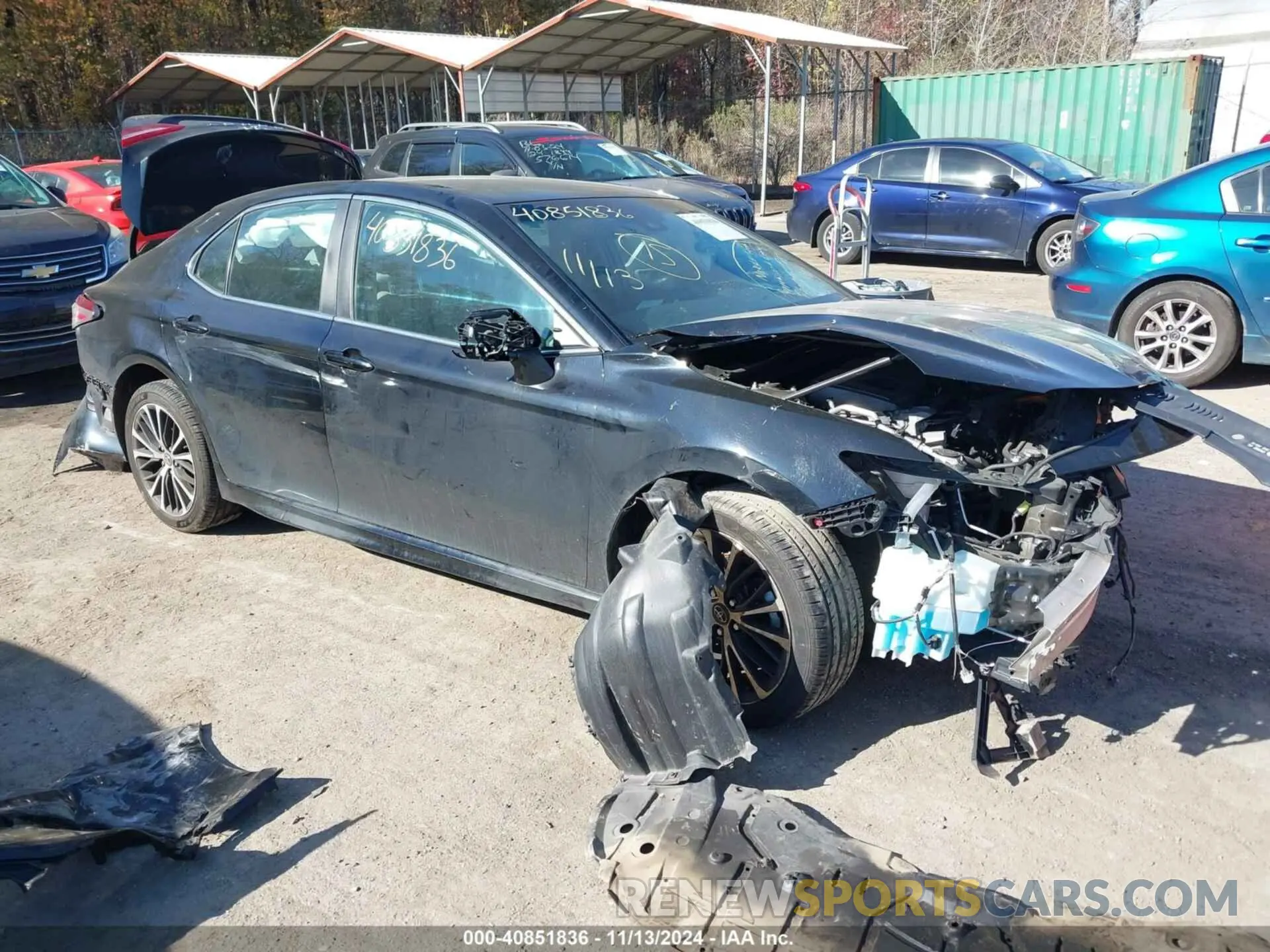 1 Photograph of a damaged car 4T1G11AK1LU356421 TOYOTA CAMRY 2020