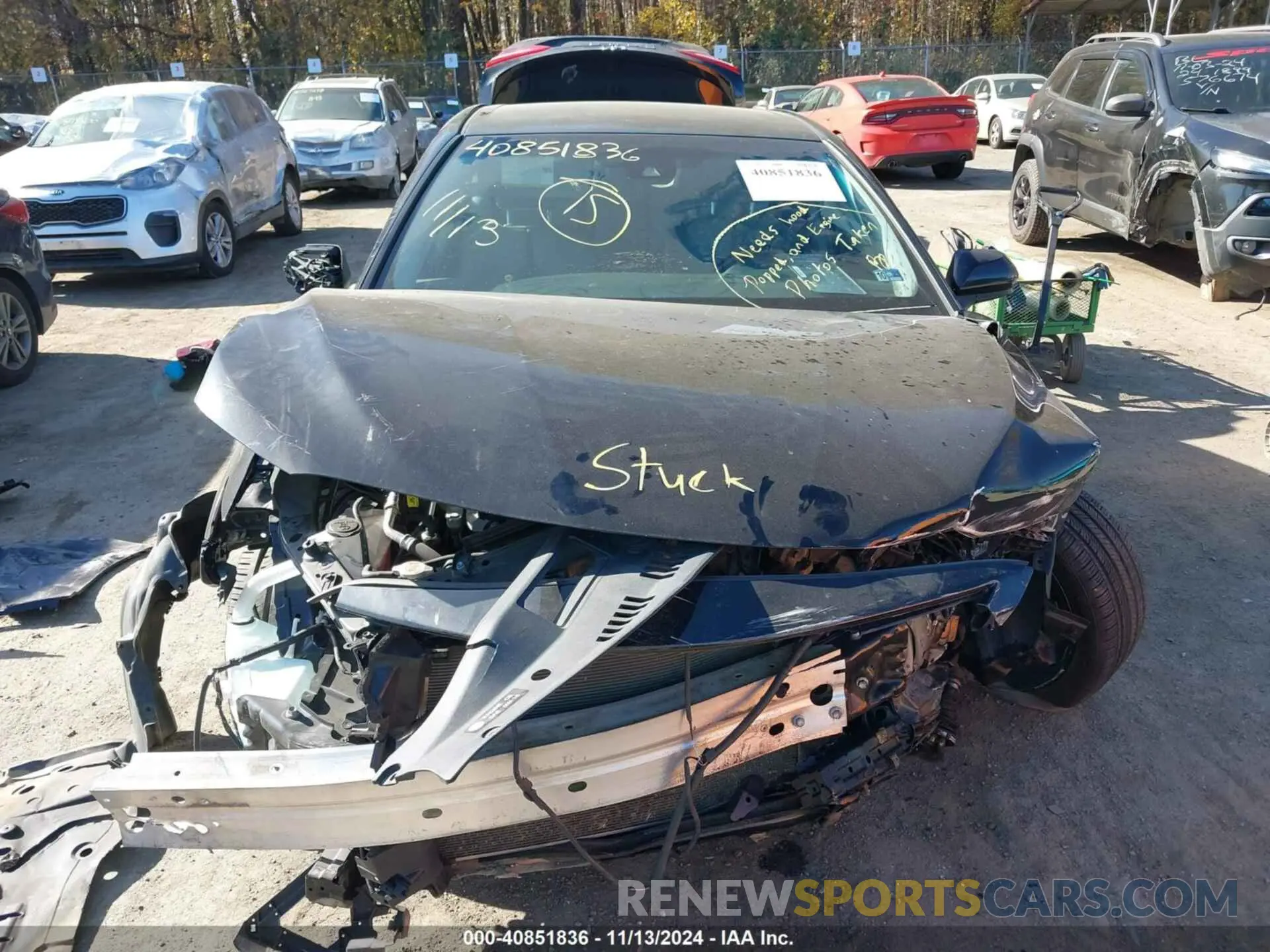 11 Photograph of a damaged car 4T1G11AK1LU356421 TOYOTA CAMRY 2020
