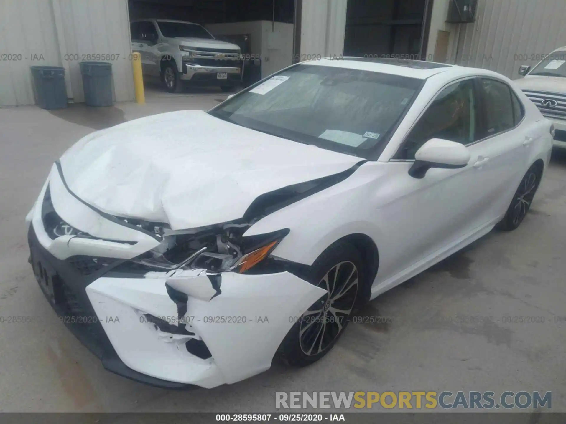 2 Photograph of a damaged car 4T1G11AK1LU357097 TOYOTA CAMRY 2020