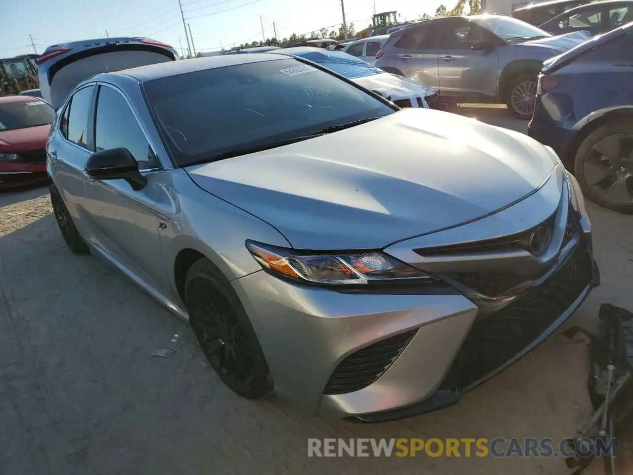 1 Photograph of a damaged car 4T1G11AK1LU357293 TOYOTA CAMRY 2020