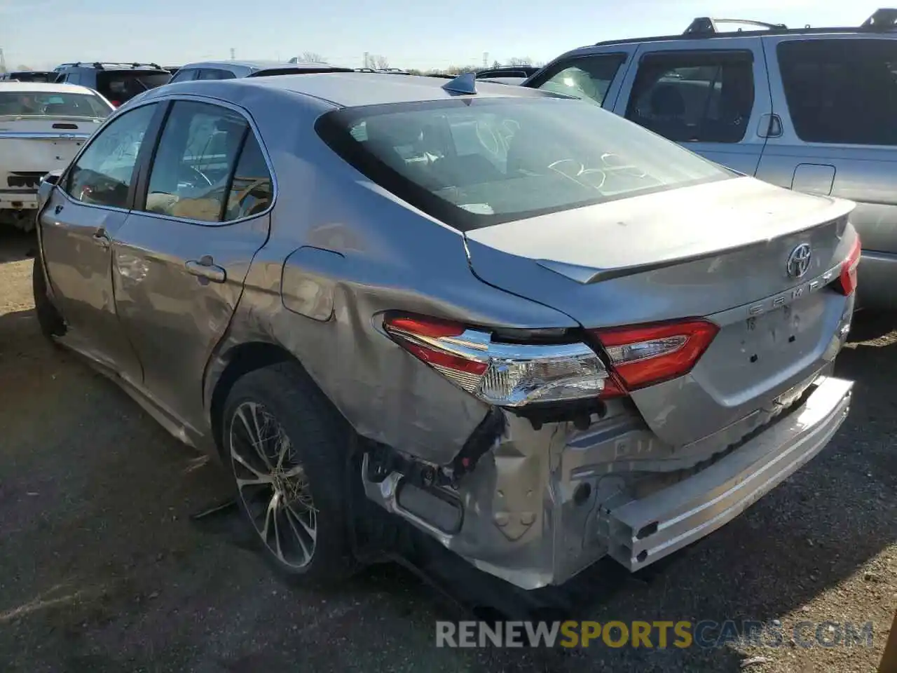 2 Photograph of a damaged car 4T1G11AK1LU360811 TOYOTA CAMRY 2020