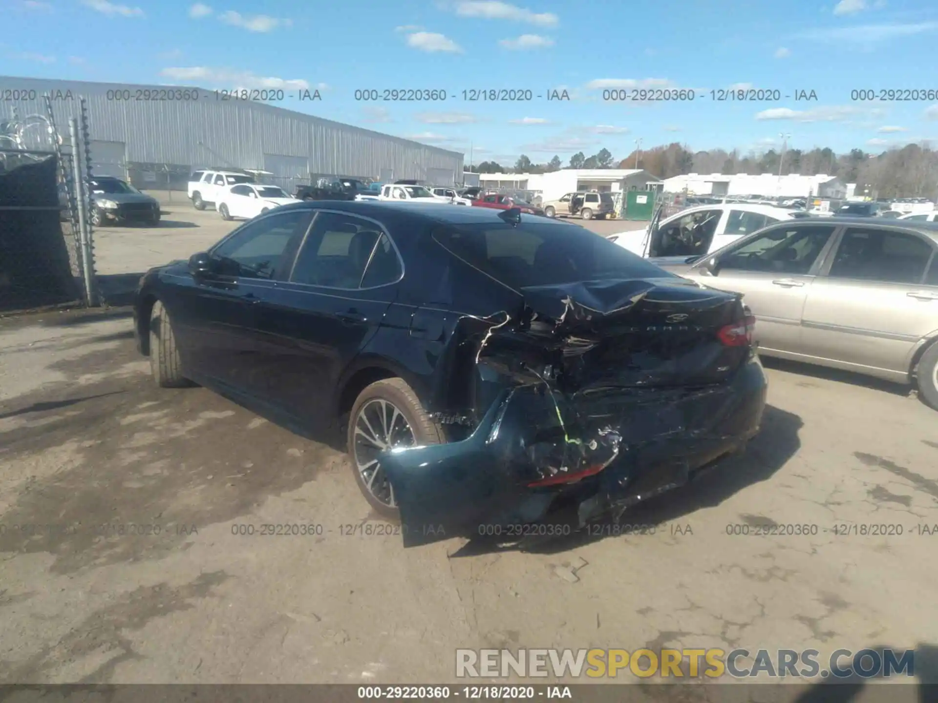 3 Photograph of a damaged car 4T1G11AK1LU367483 TOYOTA CAMRY 2020