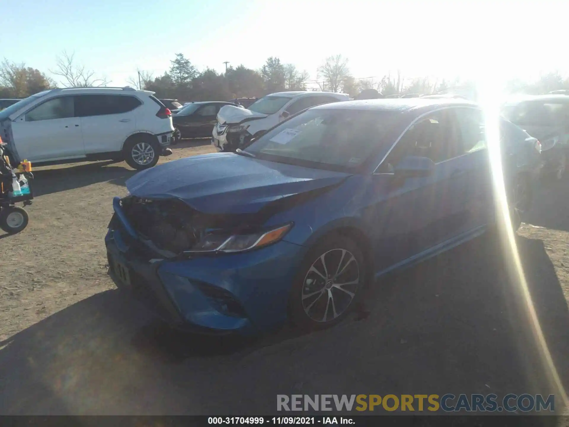 2 Photograph of a damaged car 4T1G11AK1LU372912 TOYOTA CAMRY 2020