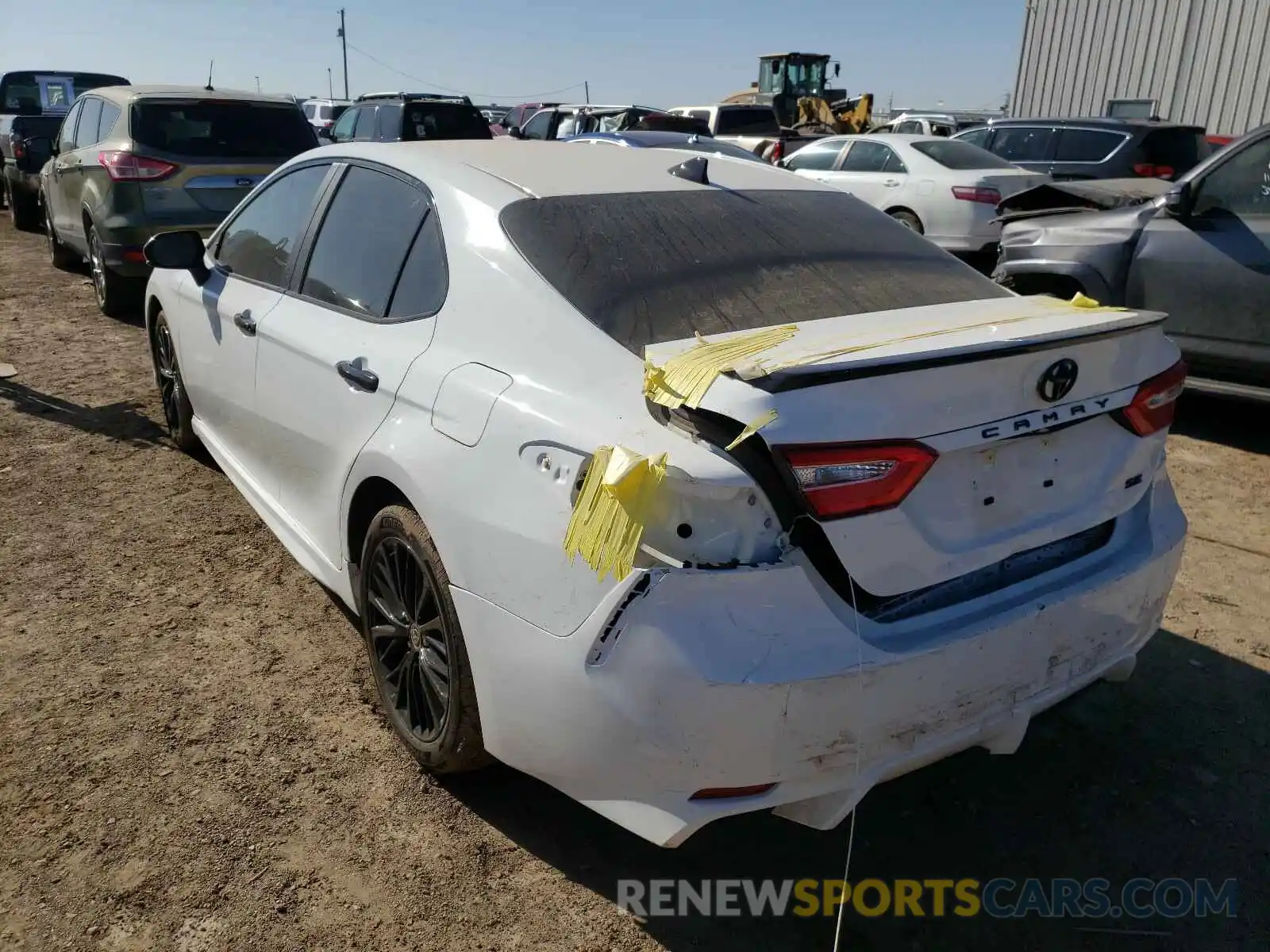 3 Photograph of a damaged car 4T1G11AK1LU379553 TOYOTA CAMRY 2020