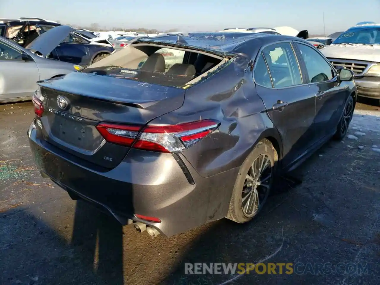 4 Photograph of a damaged car 4T1G11AK1LU379648 TOYOTA CAMRY 2020