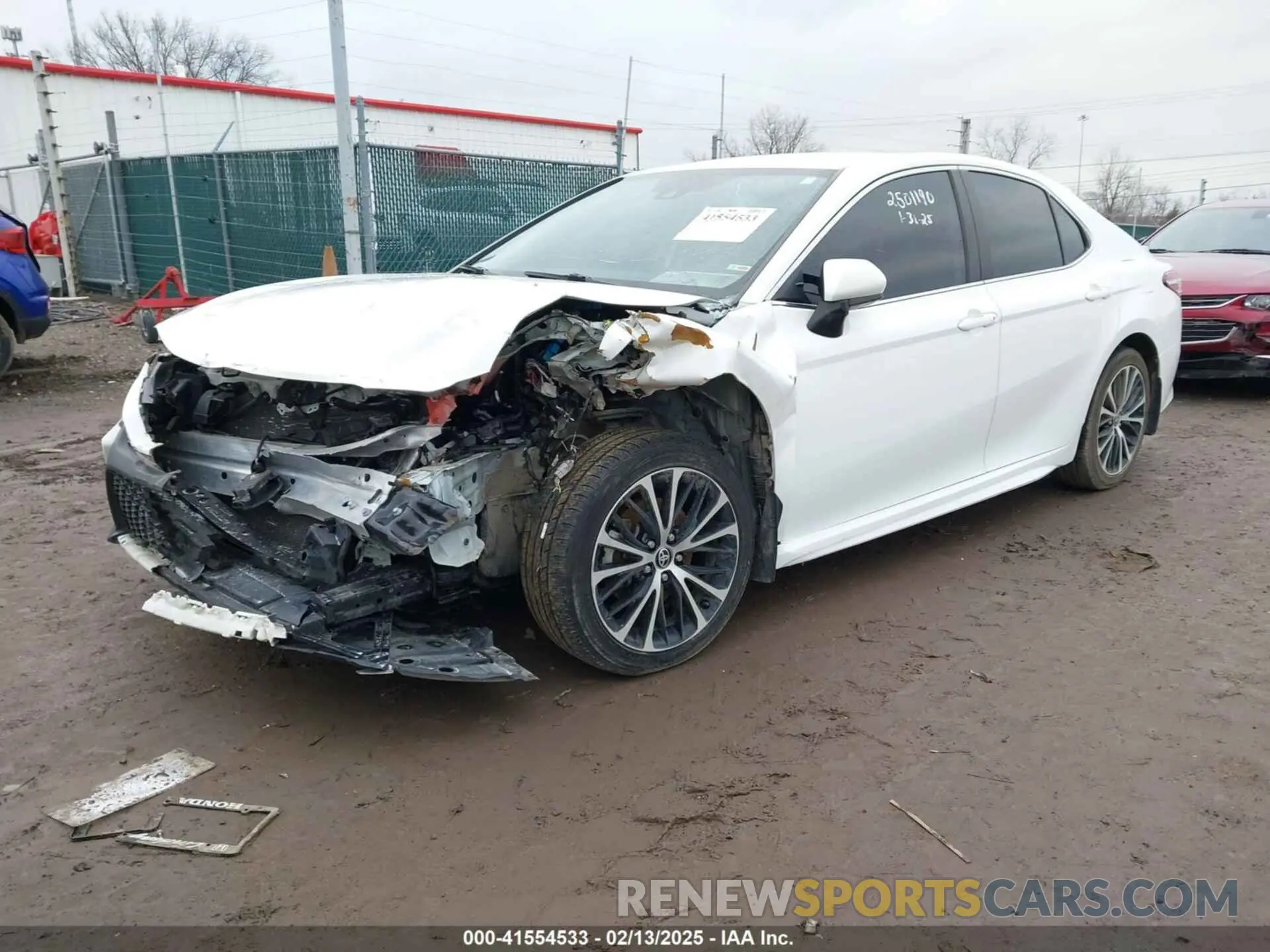 2 Photograph of a damaged car 4T1G11AK1LU380458 TOYOTA CAMRY 2020