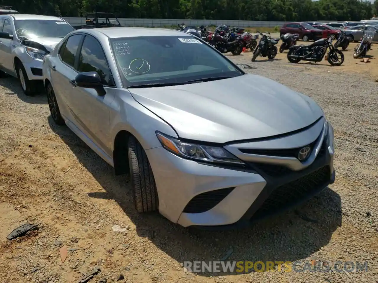 1 Photograph of a damaged car 4T1G11AK1LU389399 TOYOTA CAMRY 2020