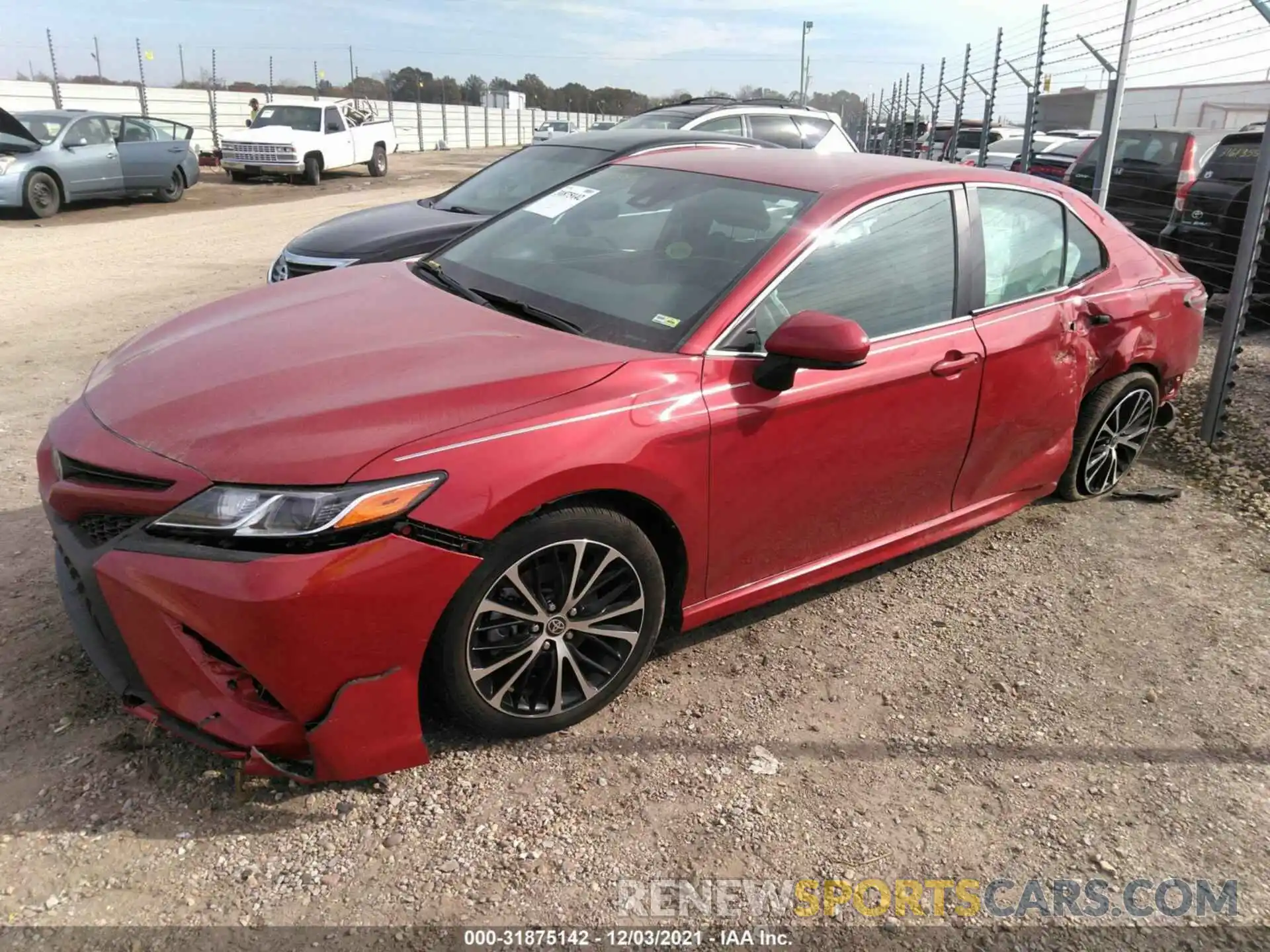 2 Photograph of a damaged car 4T1G11AK1LU397339 TOYOTA CAMRY 2020