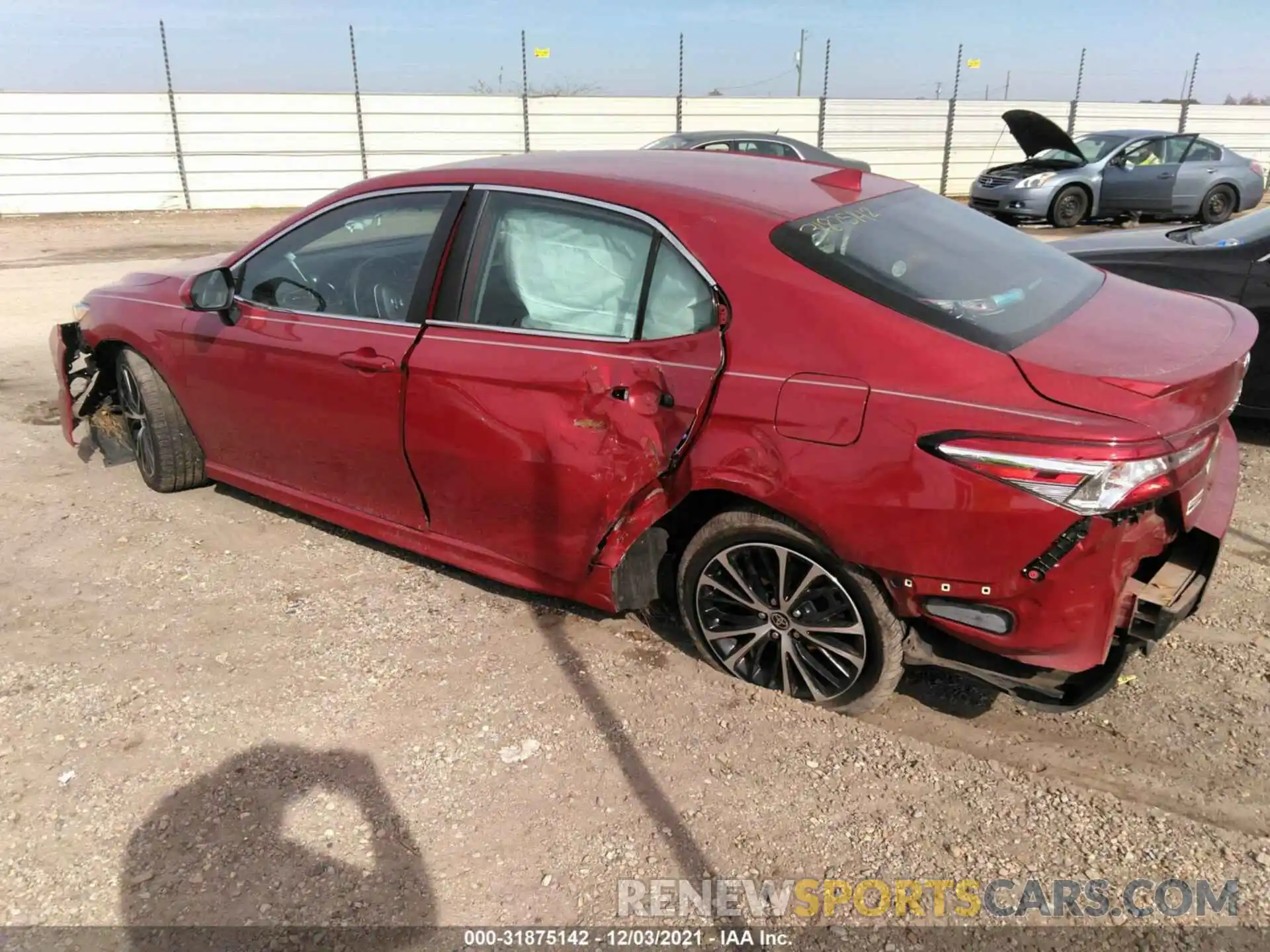 3 Photograph of a damaged car 4T1G11AK1LU397339 TOYOTA CAMRY 2020