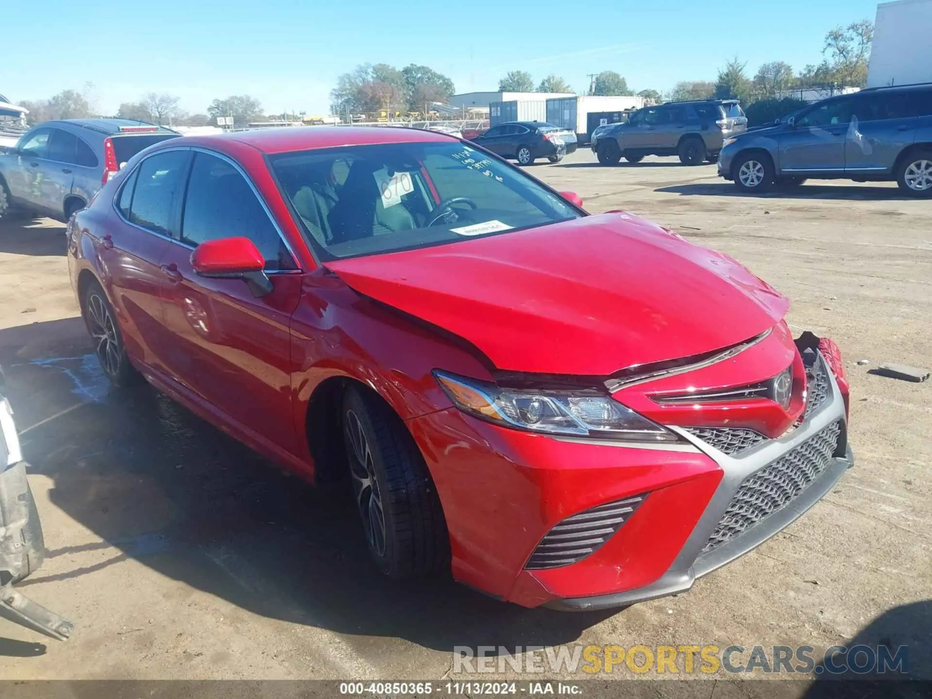 13 Photograph of a damaged car 4T1G11AK1LU397793 TOYOTA CAMRY 2020