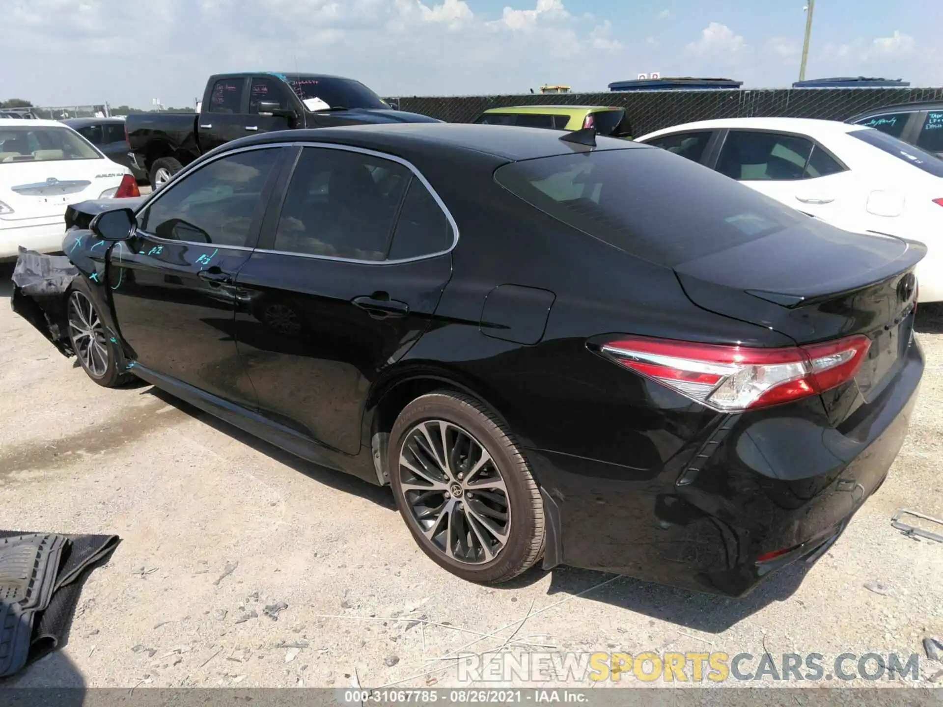 3 Photograph of a damaged car 4T1G11AK1LU507631 TOYOTA CAMRY 2020