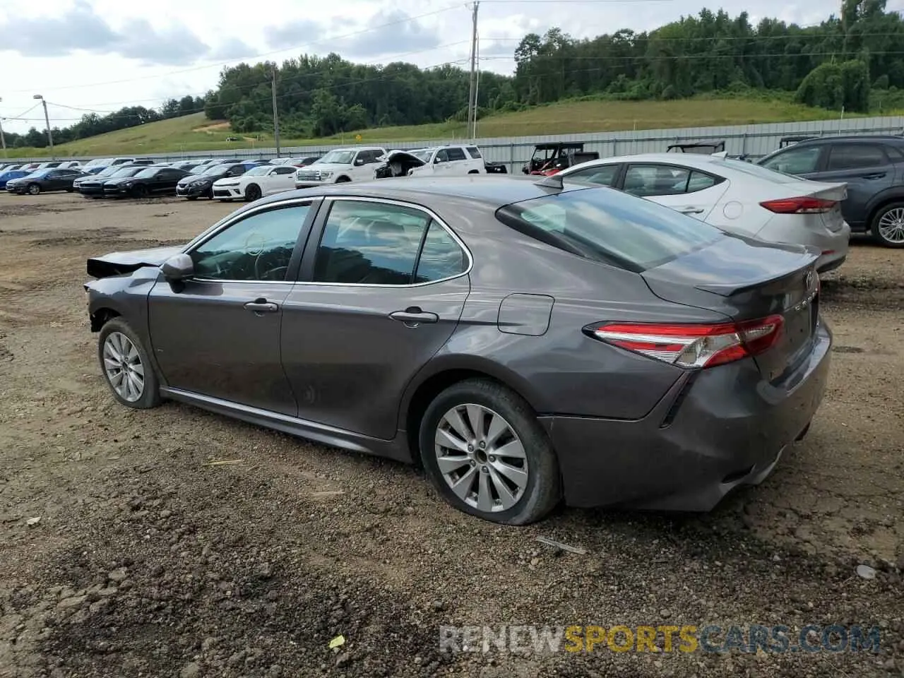 2 Photograph of a damaged car 4T1G11AK1LU871466 TOYOTA CAMRY 2020