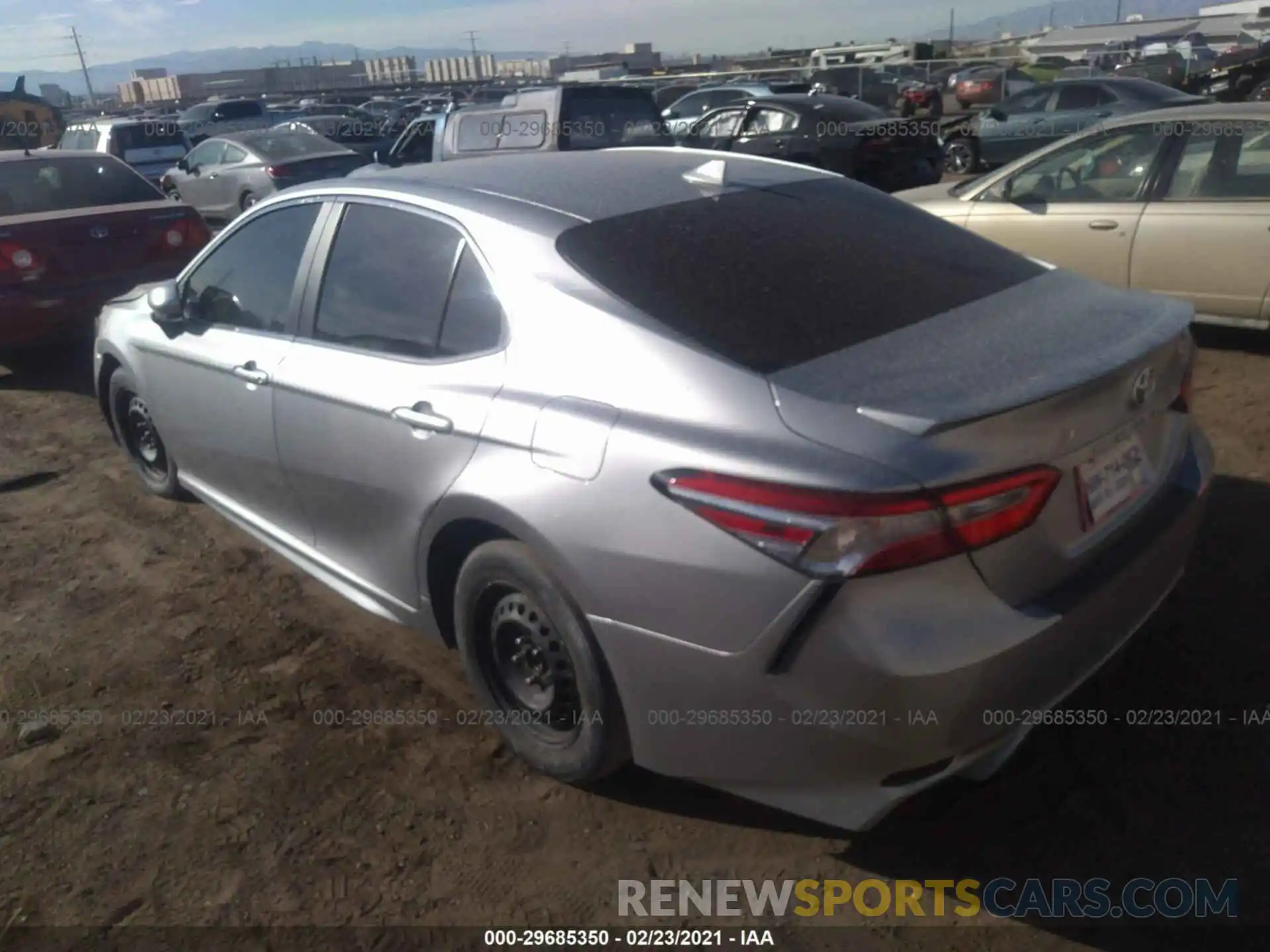 3 Photograph of a damaged car 4T1G11AK1LU874013 TOYOTA CAMRY 2020