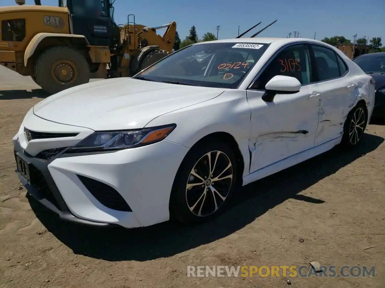 2 Photograph of a damaged car 4T1G11AK1LU875114 TOYOTA CAMRY 2020