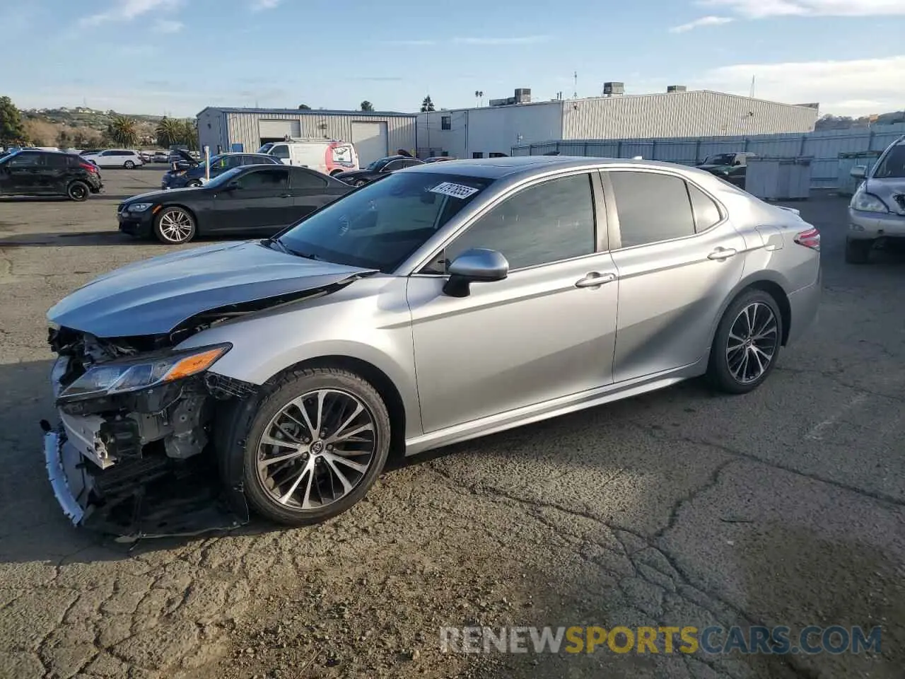 1 Photograph of a damaged car 4T1G11AK1LU881057 TOYOTA CAMRY 2020