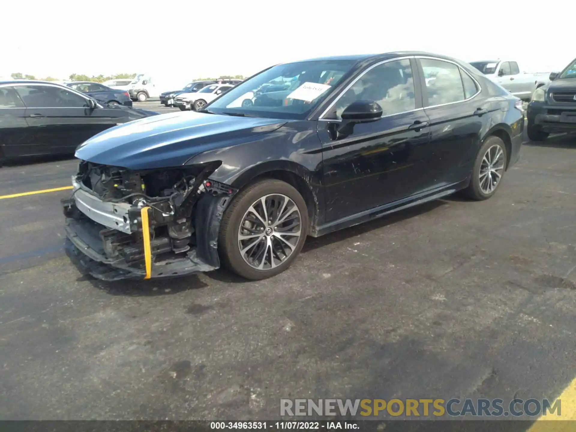 2 Photograph of a damaged car 4T1G11AK1LU907253 TOYOTA CAMRY 2020