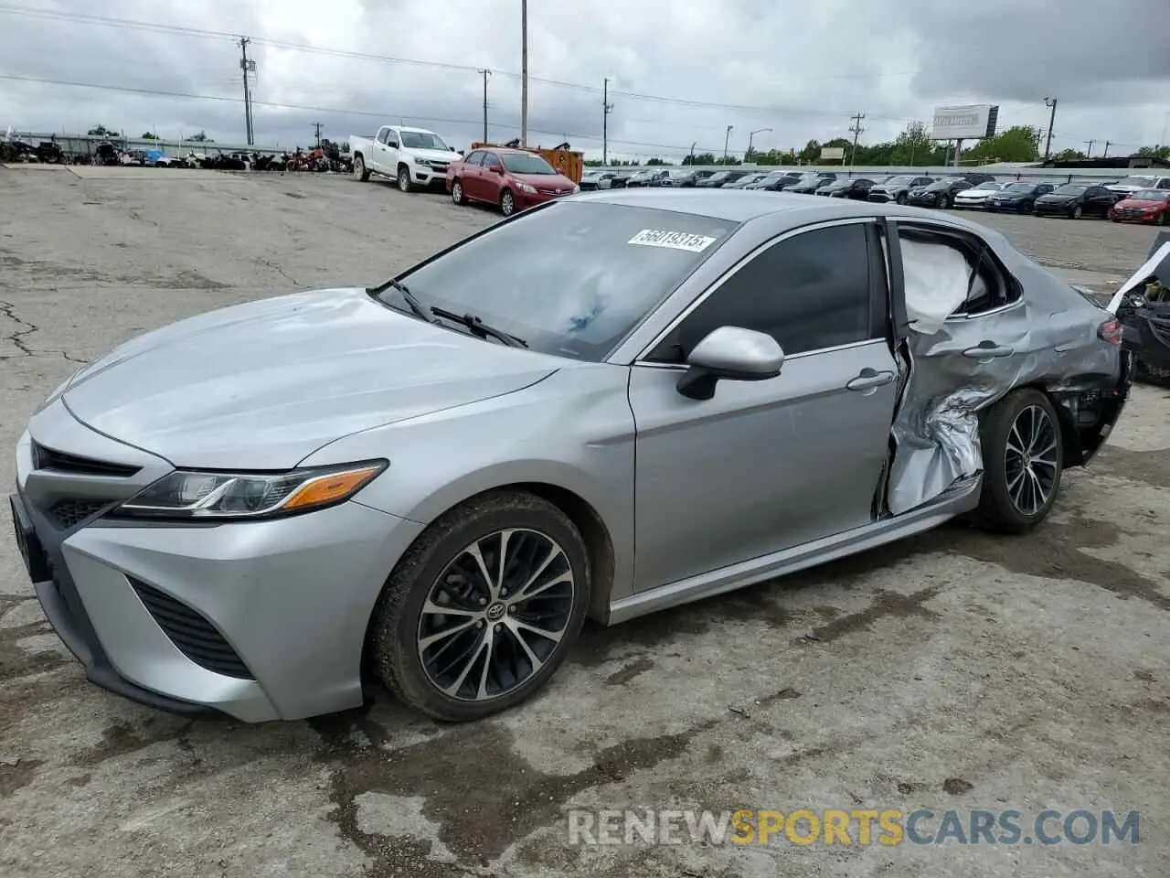 1 Photograph of a damaged car 4T1G11AK1LU909780 TOYOTA CAMRY 2020